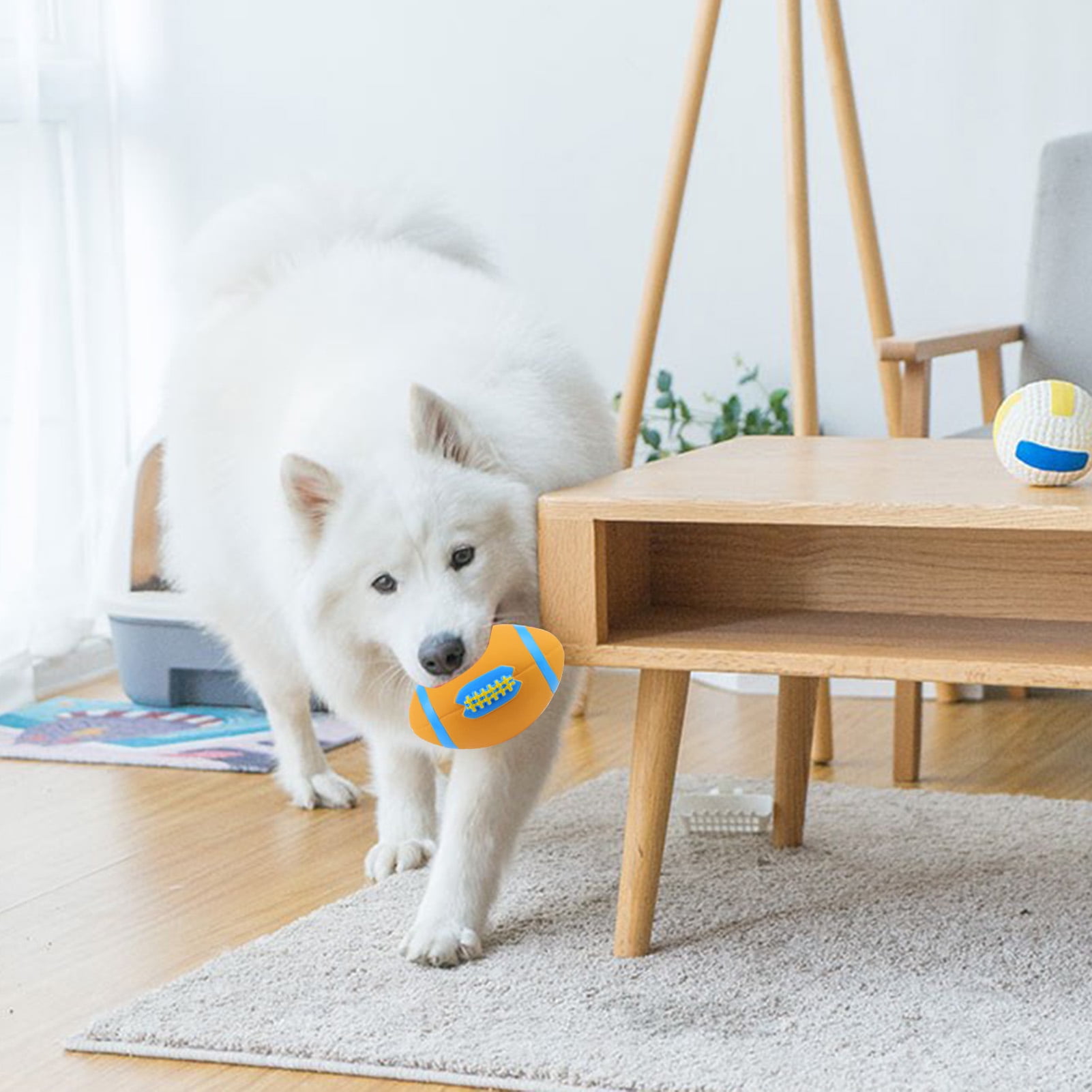 Walbest Latex Dog Squeaky Toys Rubber Soft Dog Toys Chewing Squeaky Toy Fetch Play Balls Toy for Puppy Small Medium Pets Dog 4 023f251a 4065 4abd b490 663ecb8276c4.07e77e7ba78ca8437e763e20dba13668 - easyishop.co.uk