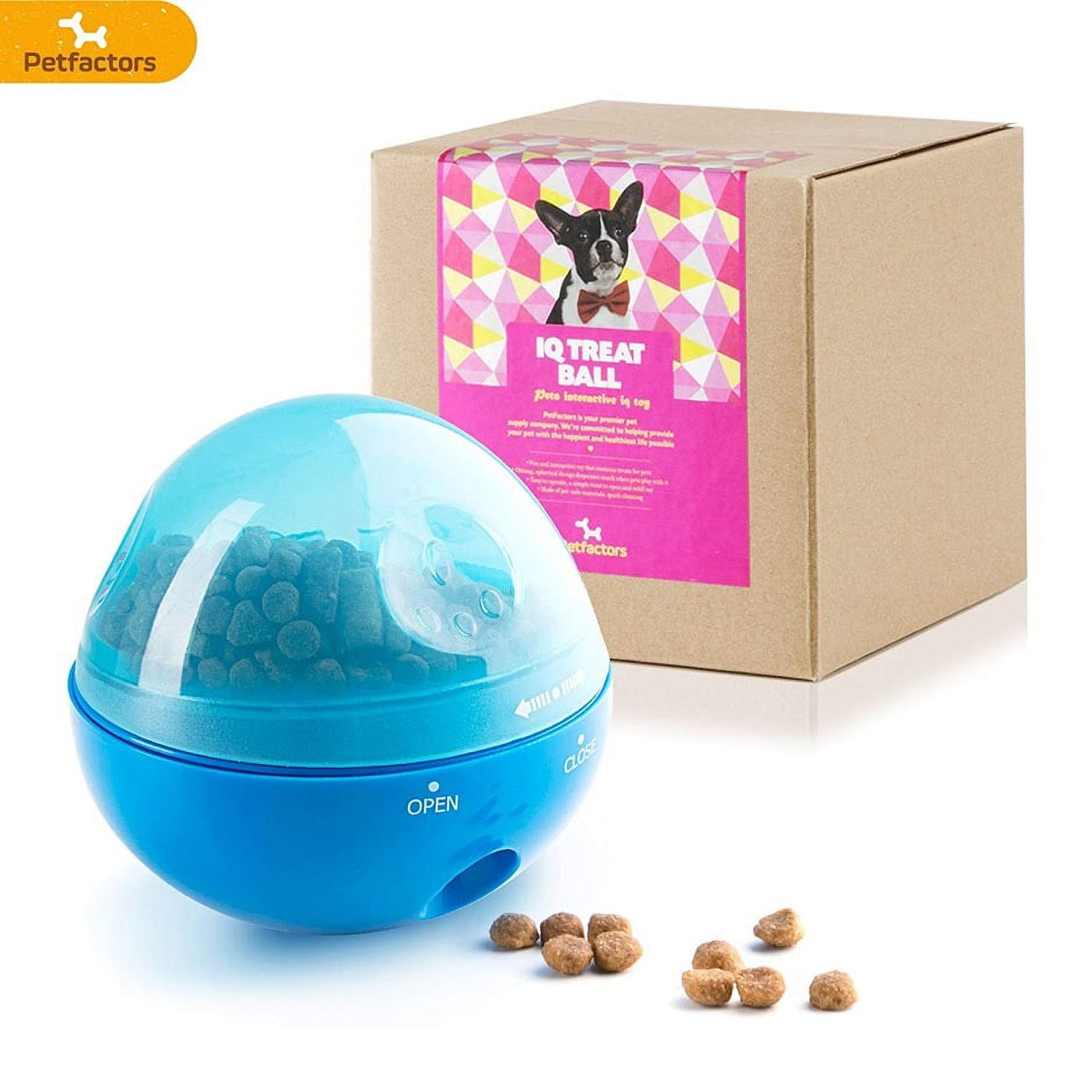 Petfactors Puzzle Treat Ball for Pets, Tumbler Interactive Food Dispensing Ball, Toys for Dogs Cats, Increases IQ and Mental Stimulation (Blue) 7 07120c5c 0980 4482 ab69 c06c6953dfd9.b1906b75abf4d8c93241879a7656ce2f - easyishop.co.uk