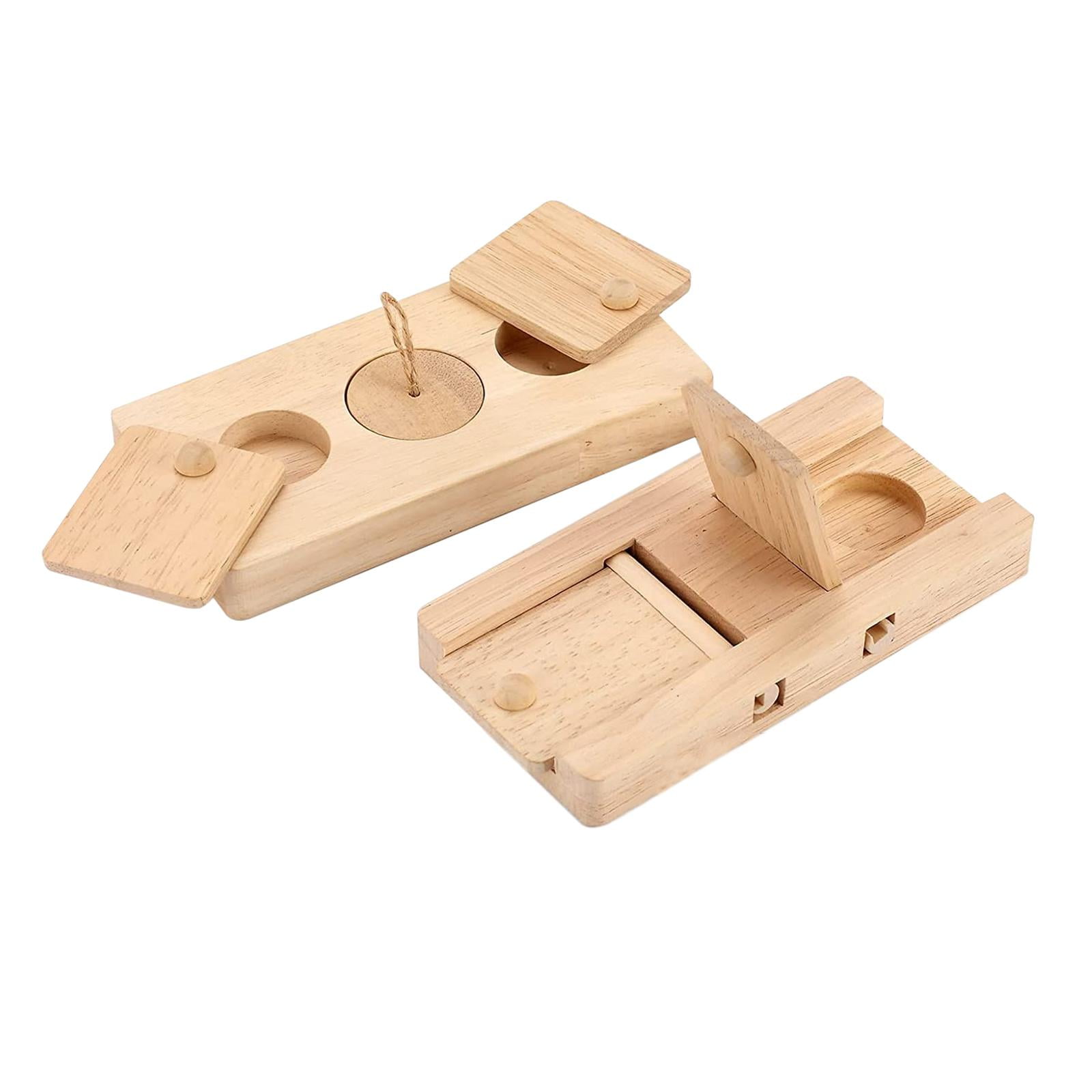 FITYLE Wooden Enrichment Foraging Toy Set,Guinea Pig Foraging Toy,Wooden Puzzle Toys,Treat Dispenser for Chinchilla,Rat,Bunny,Rabbit 3 0b95ad88 c1a3 4772 a100 8b06fca1d6e4.77efa35af75a2ea9ce18df807e96c8b9 - easyishop.co.uk