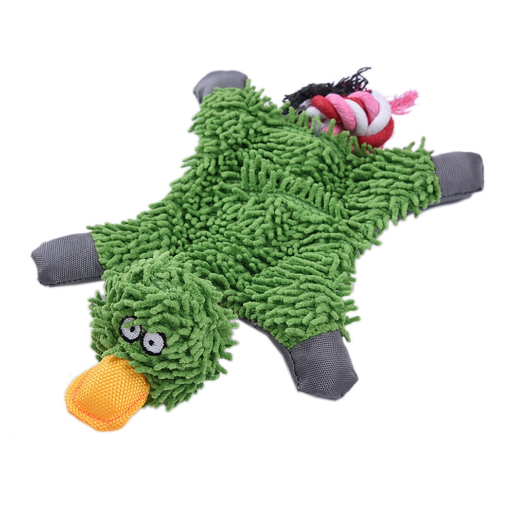 Walbest Stuffless Dog Toys for Puppy, Crinkle Squeaky Dog Chew Toys Plush Dog Toy with Rope Knots for Small Dogs (Duck) 6 0bd7286b b840 4c44 9045 d768173a3917 1.33cad5da50bfb4af03d7695883a5a87d - easyishop.co.uk