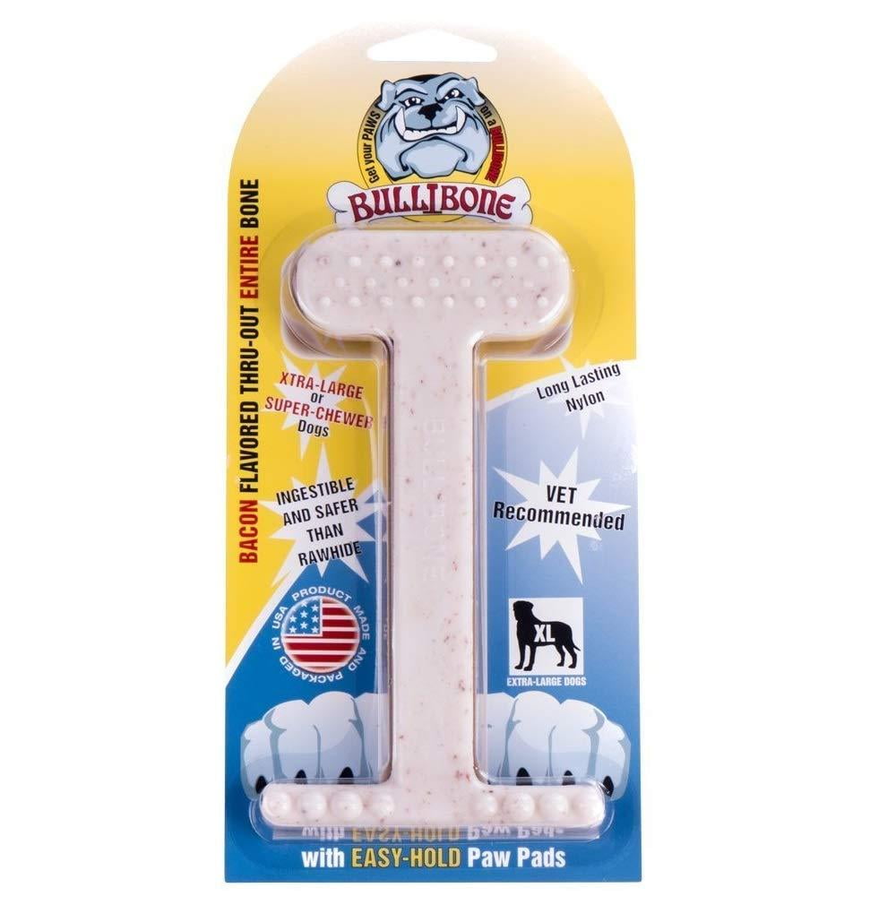 Bullibone Nylon Dog Chew Toy Nylon Bone - Improves Dental Hygiene, Easy to Grip Bottom, and Permeated with Flavor Bacon Small - 2 Pack 8 1531d554 d79f 4a5d bea1 5cebe75cc083.87aa00ba7e7d34e43ba89d17b60377bd - easyishop.co.uk