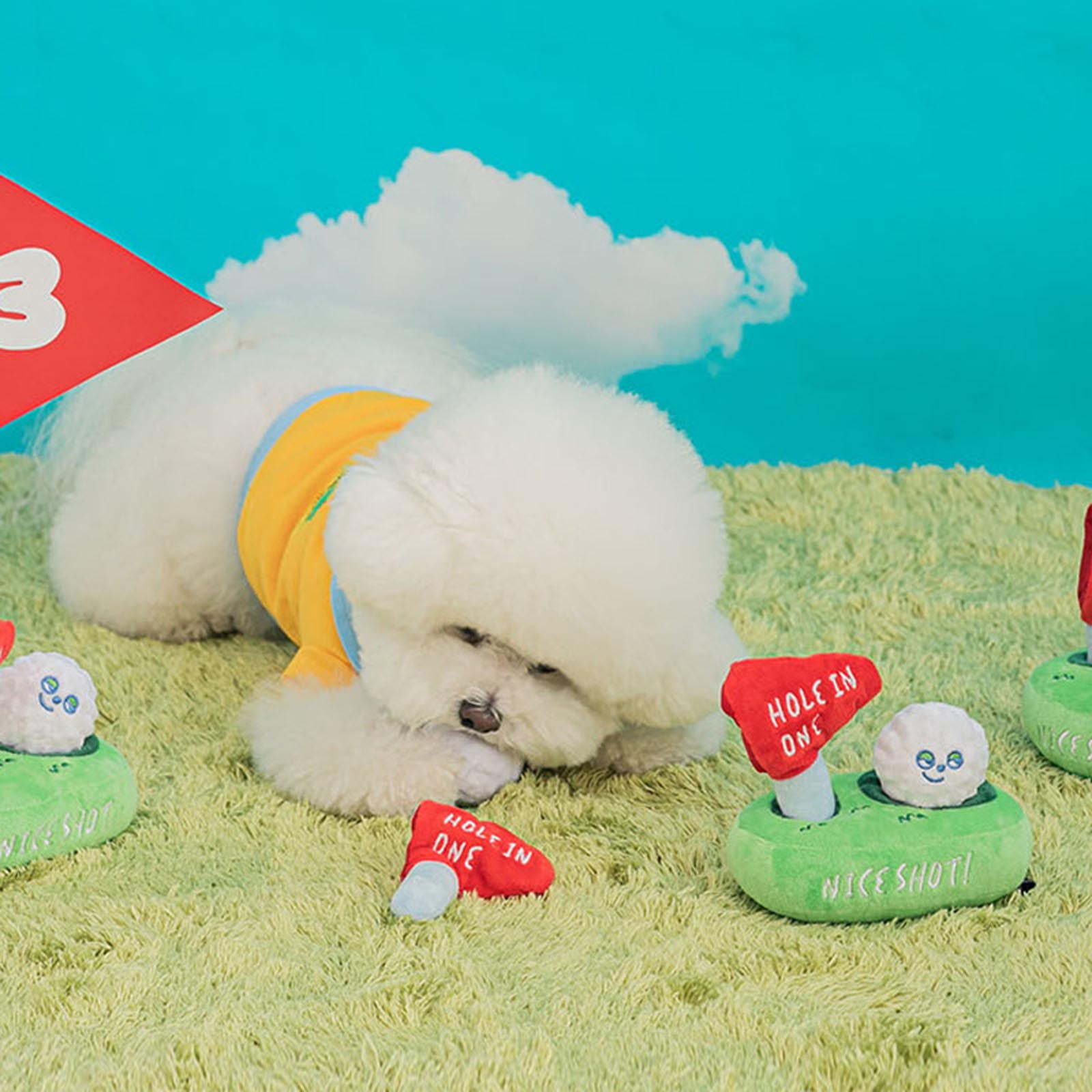 Sardfxul Snuffle Dog Toys Stuffed Golf Set Treat Dispensing Toy Chew-Resistant Soft Chew Toys for Dogs Encouraging Foraging Skill 4 21993e44 75be 41d7 87f5 f204df3c9104.6218a8b9f5d500c8cf9650a225f831af - easyishop.co.uk