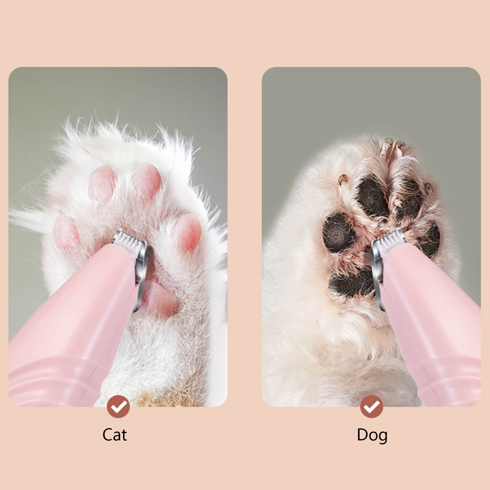 Dog Grooming Clippers Cordless Pet Paw Trimmer (Pink, Blue, White, Green) for Cat Feet Paw Shaver Low Noise Trimmer 6 22d2c254 b748 4d40 8946 6cc22645f83b.3bfef528f30b8a62b4db739234413078 - easyishop.co.uk