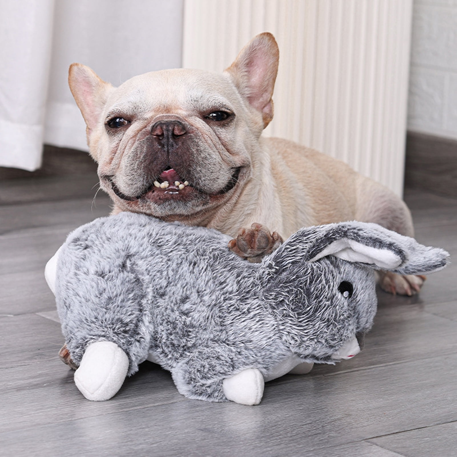 Yirtree Puppy Toy Soft Texture Cute Rabbit Simulate Heartbeat Bite Resistant Interactive Emotional Comfort Washable Pet Puppy Heartbeat Interactive Plush Toy for Daily Use 4 2a2495c4 119a 4cf6 95de 64eef7fab817.58147632109b4192b7146521000a1a8b - easyishop.co.uk