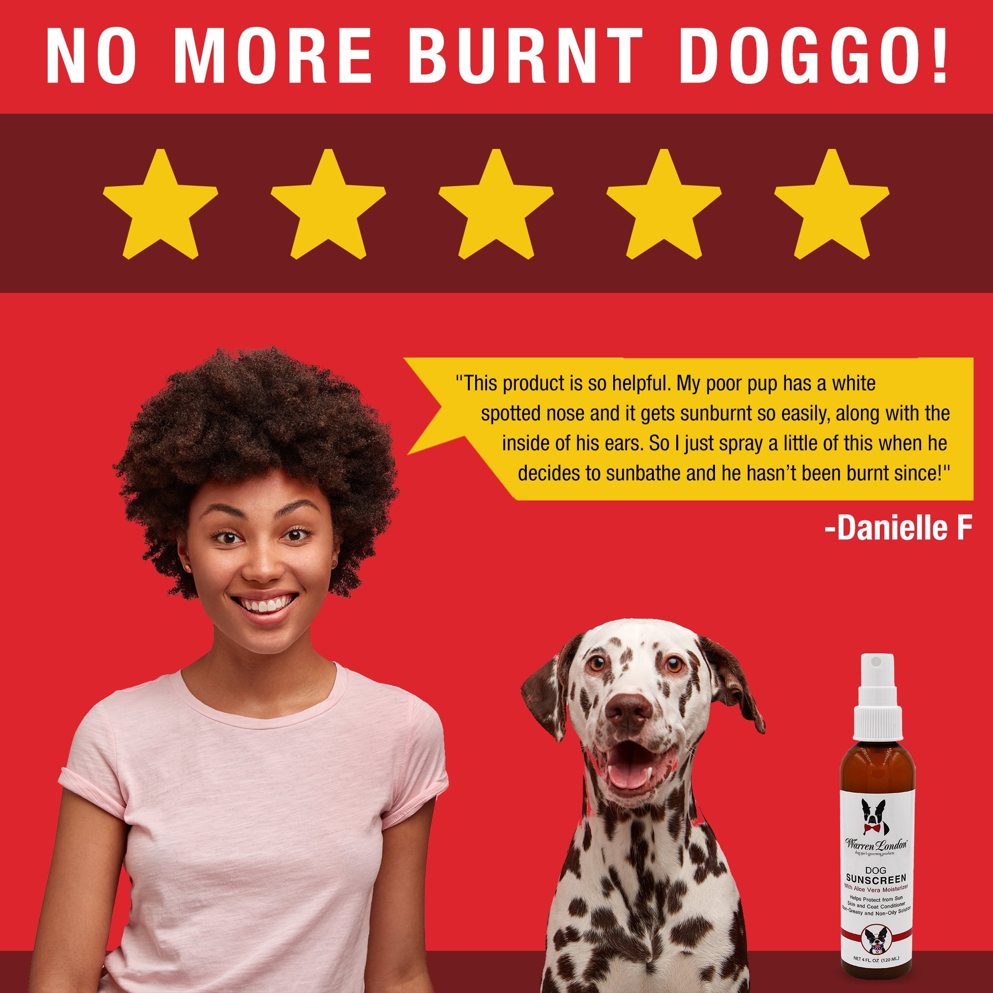 Warren London Dog Sunscreen | Aloe Vera Leave In Conditioner with Sun Protection for Dogs, Puppies, & Pets 5 2b13ba2f de00 40fe b139 f15ad5bda94b.9f52177f6c626e6052c1f1801de5b719 - easyishop.co.uk