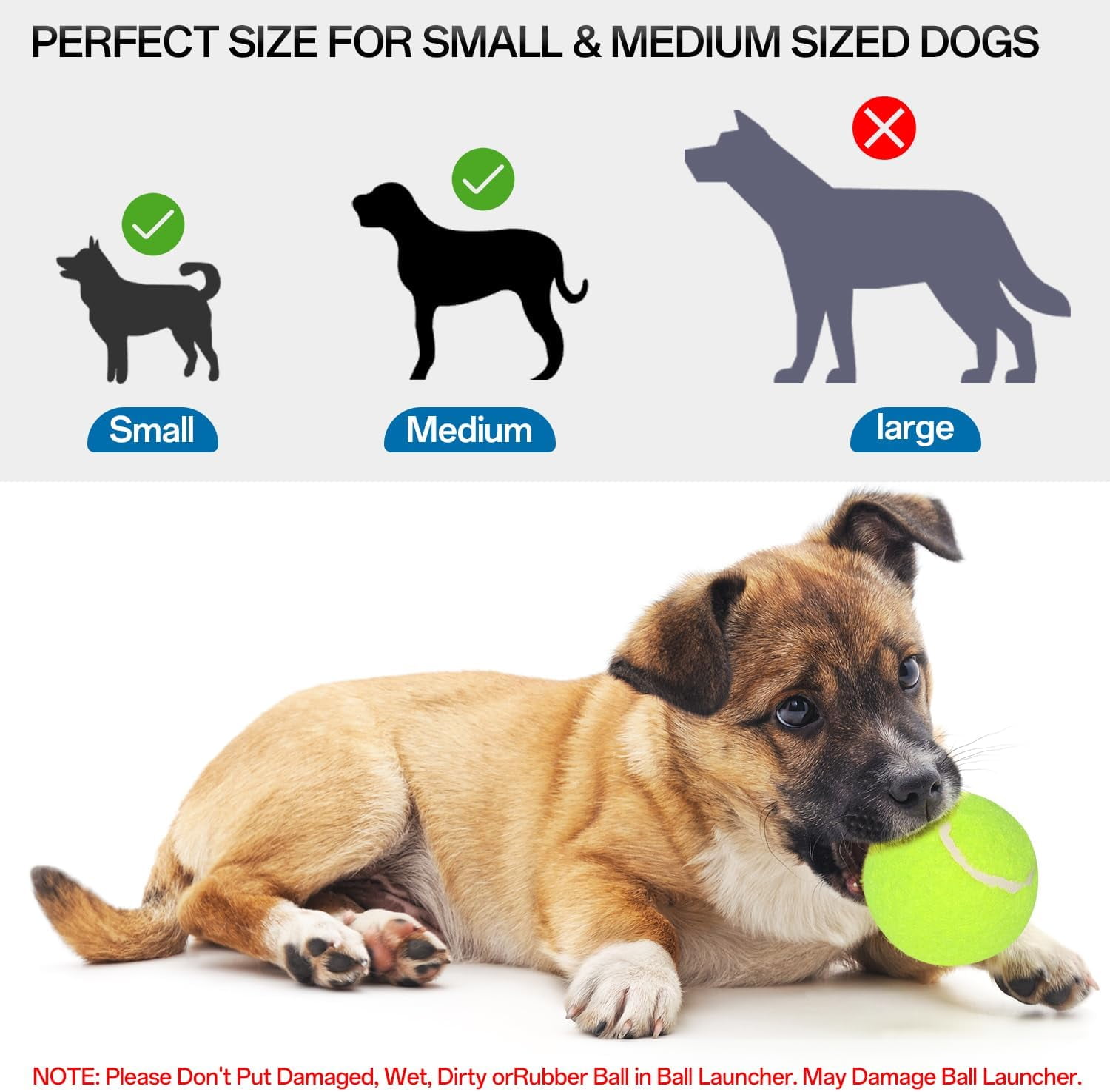 Ball Thrower for Dogs,Interactive dog fetch machine,Automatic Tennis Ball Launcher with 12 Tennis Balls,Dog Ball Thrower Machine with 10-30Ft 3 Launching Distance,for Small Dogs Indoor & Outdoor 4 2f1b687e 6504 46fe 8e87 57dabfa4d5ce.4d7f570d3c50b72f72ef3add3420d82f - easyishop.co.uk