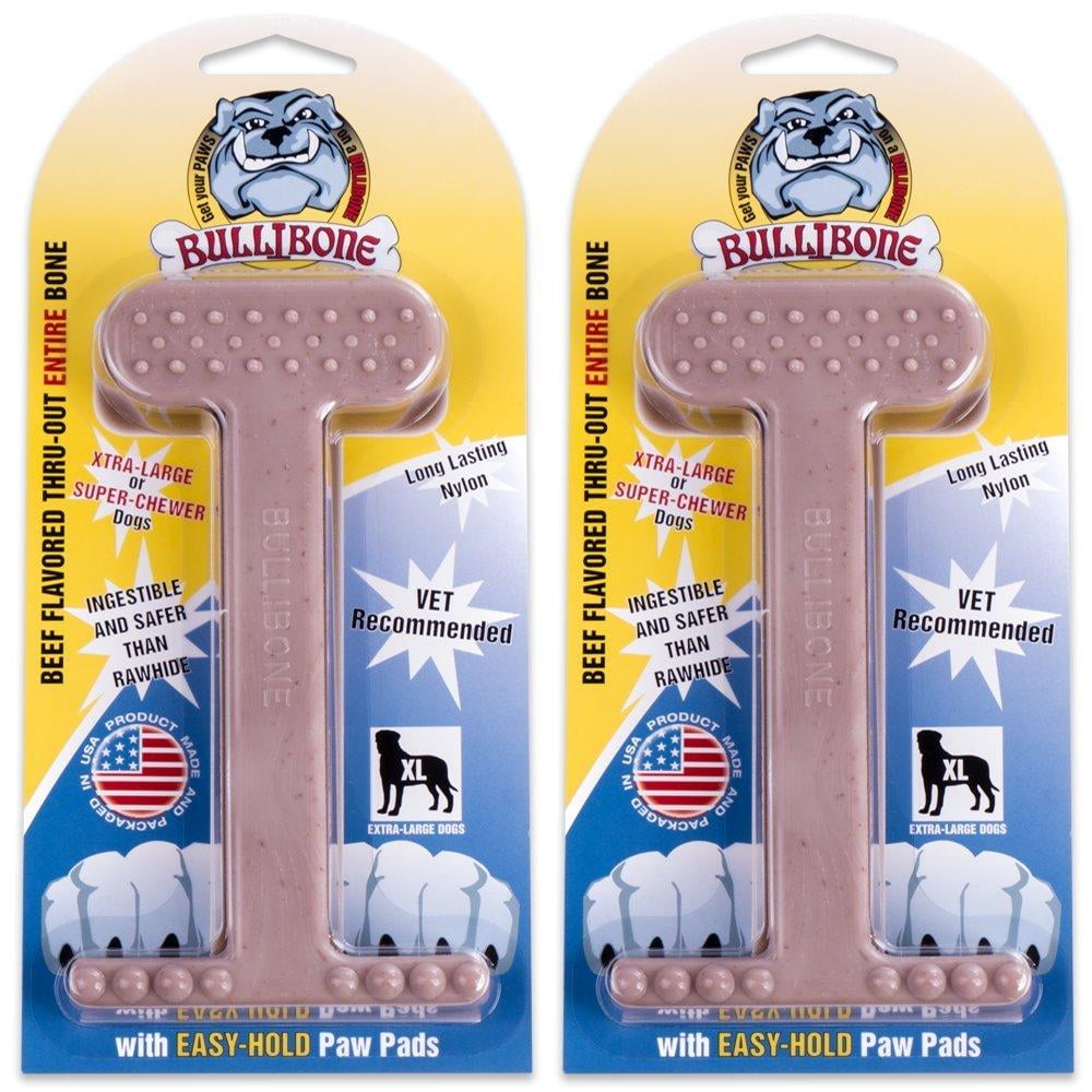 Bullibone Nylon Dog Chew Toy Nylon Bone - Improves Dental Hygiene, Easy to Grip Bottom, and Permeated with Flavor Bacon Small - 2 Pack 60 30427c5b e41f 472c 8ff4 16b6ba015d95.f33b1c4e08401476f6bfaf641d0d90d1 - easyishop.co.uk