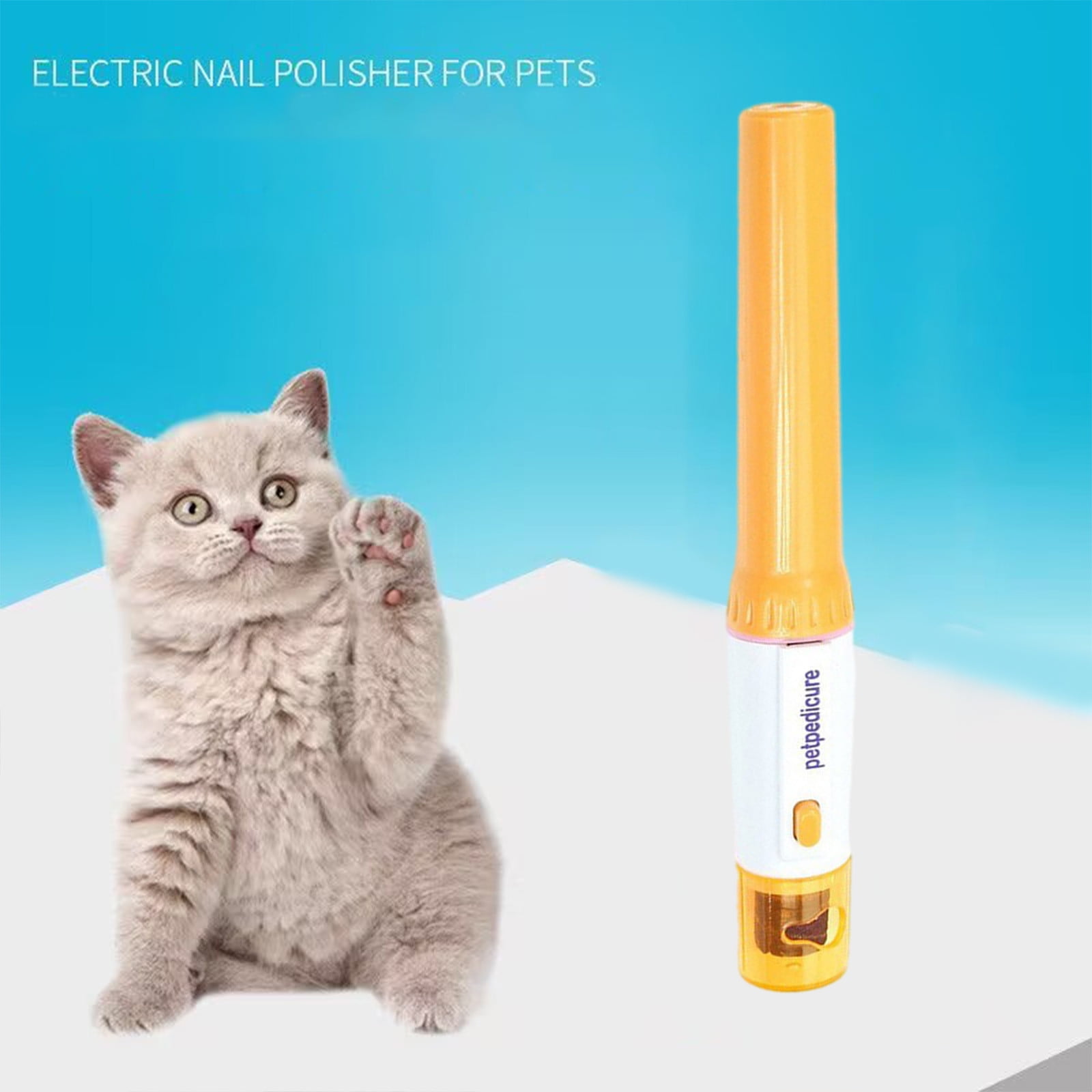 Teissuly Dog Nail Grinder- With 4 Nail Grinder Heads- Battery Model -bring Your Own 2 AA Batteries-- Medium- Small Dogs Cats With Hard Or Thick Nail 6 318ad908 37ce 4d40 8634 e6cc2c0c687a.02f2c5f945bbc0fcbf3b9a5ab5ac4e0d - easyishop.co.uk