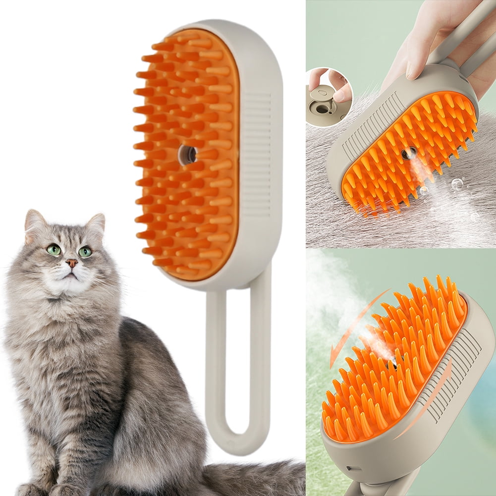 Sugarty Cat Steam Brush USB Rechargeable Cat Dog Grooming Comb Multifunctional Curry Combs Spray Pet Brushes for Massage Removing Tangled and Loose Hair (Coffee) 12 36a860a4 8600 4a8a 8255 78f0129c852d.cdf28ea6cc2445467bca1407ce580431 - easyishop.co.uk