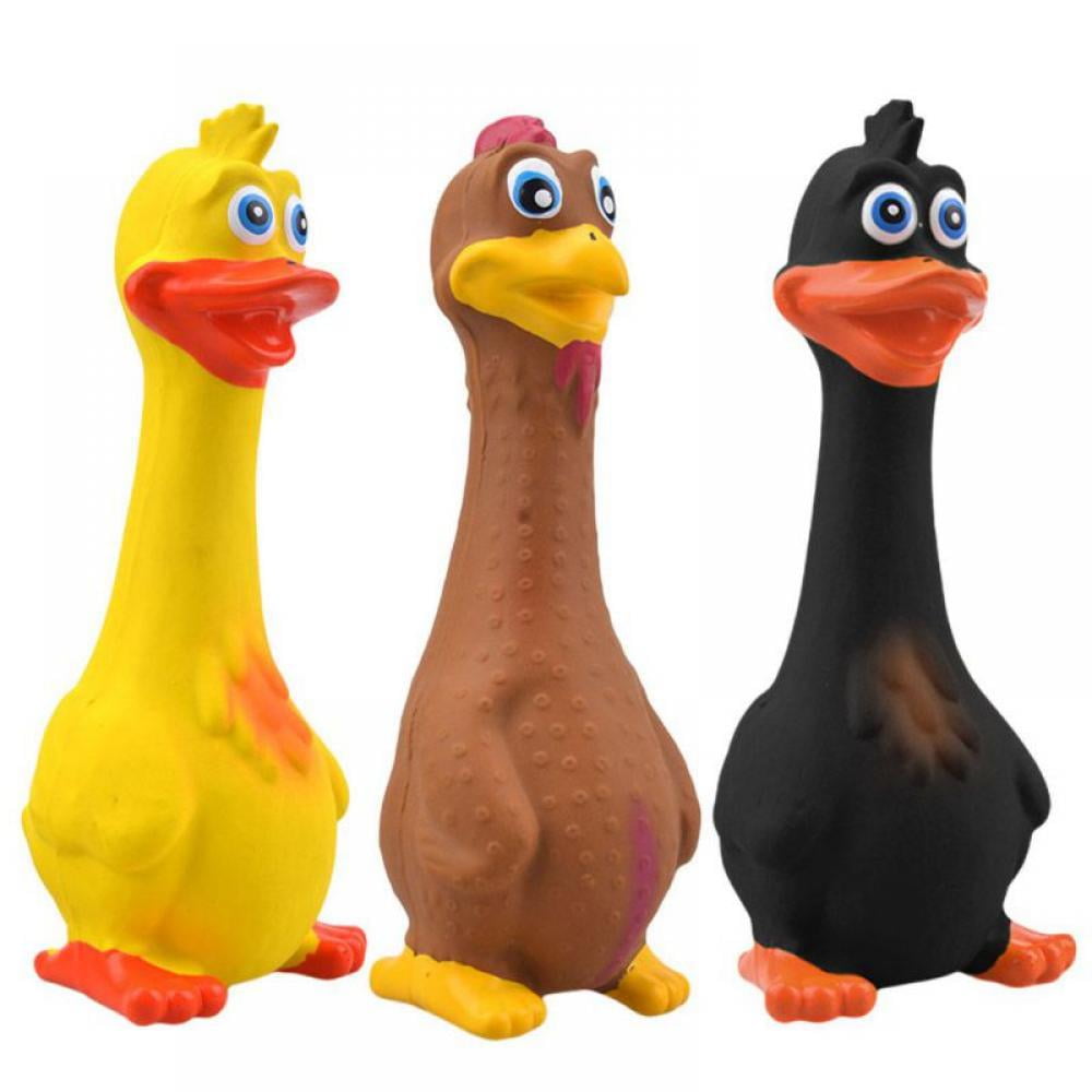 3PCS Rubber Chicken Squeaky Dog Toys for Small, Medium or Large Pet Breeds, Play Fetch, Reduce Separation Anxiety 1 3PCS Rubber Chicken Squeaky Dog Toys for Small Medium or Large Pet Breeds Play Fetch Reduce Separation Anxiety 9cb18190 fb51 4020 b047 c4424c4ebd0b.fe8f4cefedf290d3b16e2b0a5266297c - easyishop.co.uk