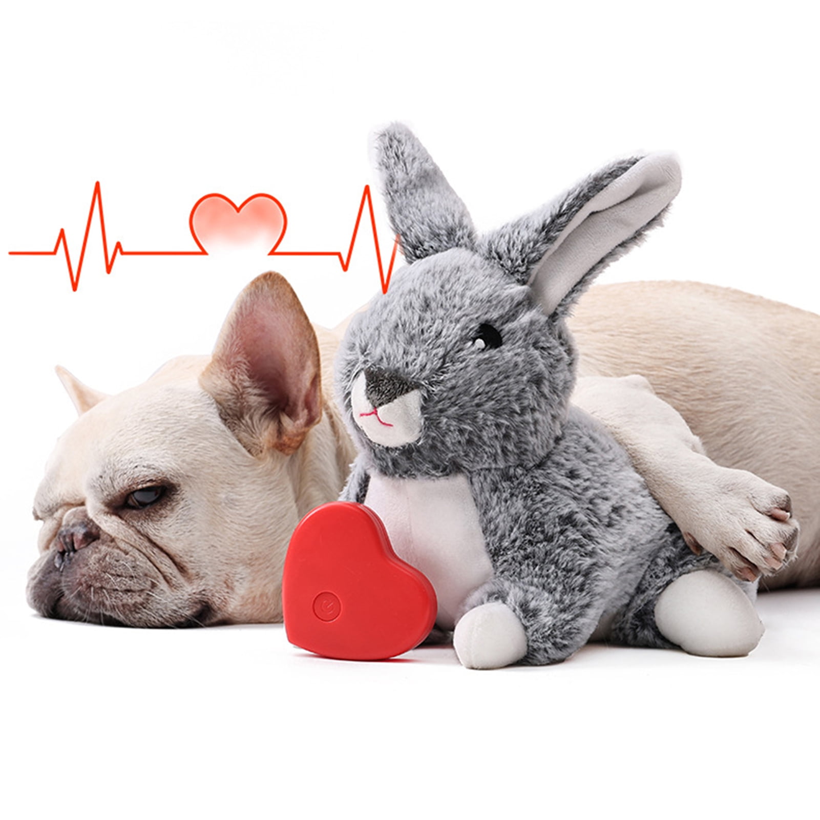 Yirtree Puppy Toy Soft Texture Cute Rabbit Simulate Heartbeat Bite Resistant Interactive Emotional Comfort Washable Pet Puppy Heartbeat Interactive Plush Toy for Daily Use 7 42bd16e1 bd4d 4b86 bdd1 44a16fab7fe9.60842944cac3be1861aba3def143026a - easyishop.co.uk