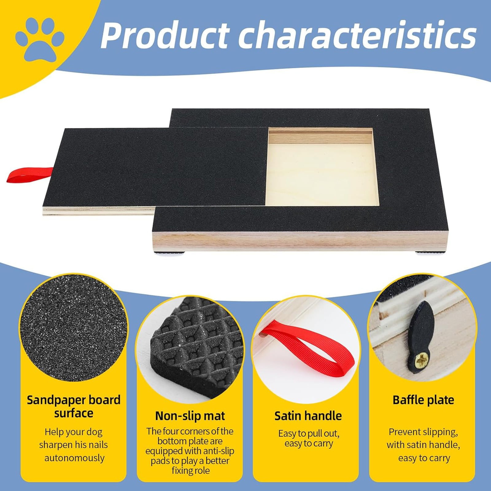 joyioe Dog Scratch Pad for Nails with Treat Box Dog Nail Scratch Board for Dogs Nail File Toy 3 44f49371 9a73 4b3f 9ab3 8c63e1a3484f.f4cbdf30f3fc8eca5a25f83c39eadcb2 - easyishop.co.uk