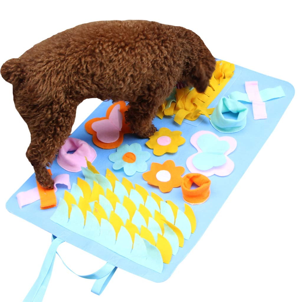 vocheer Snuffle Mat for Dogs, 36" x 36" Nosework Feeding Mat Encourages Natural Foraging Skills 21 4ab9c470 3d43 4508 9ebc 4b21dd910c6e.1f12040b965b83636a92c5dc2a01385a - easyishop.co.uk