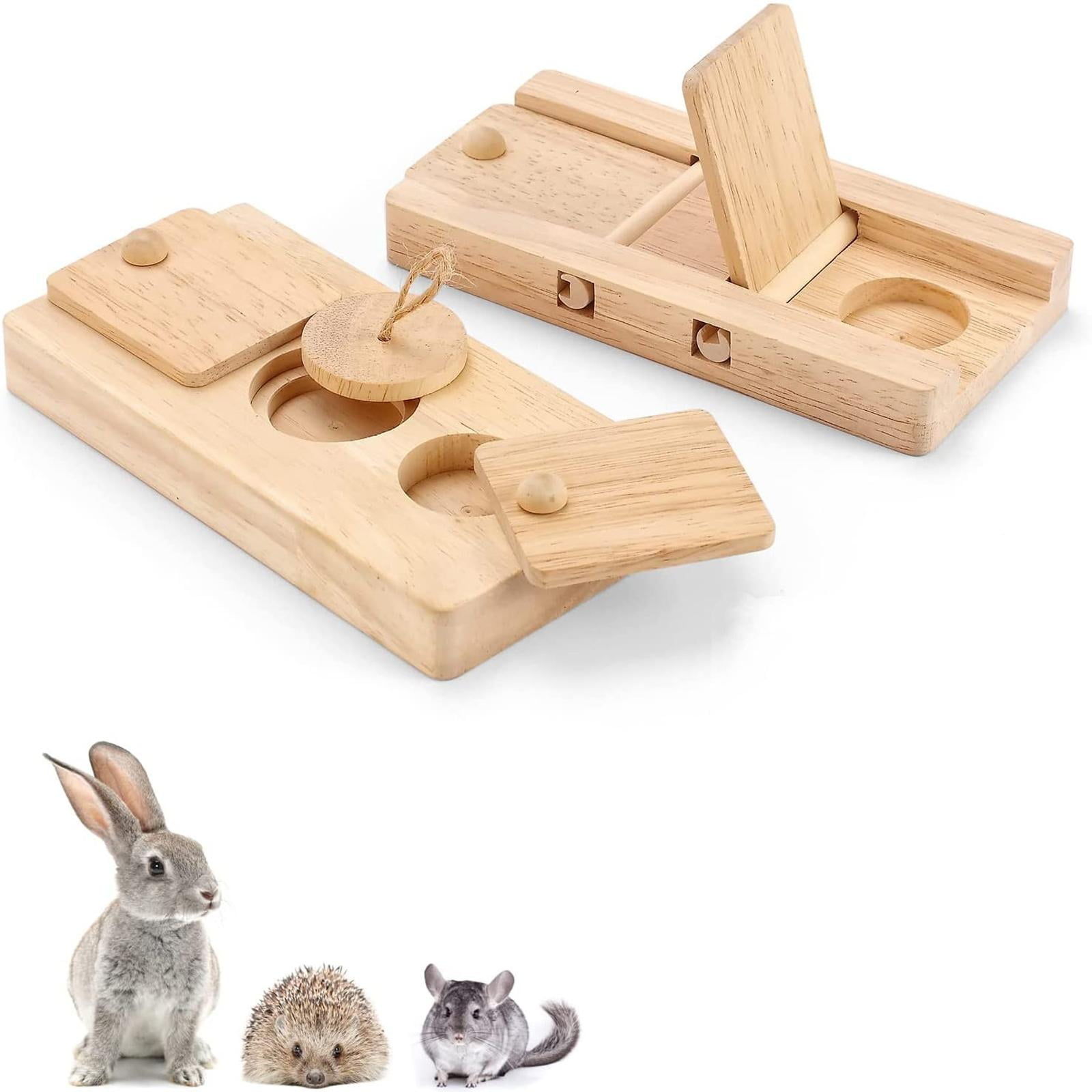 FITYLE Wooden Enrichment Foraging Toy Set,Guinea Pig Foraging Toy,Wooden Puzzle Toys,Treat Dispenser for Chinchilla,Rat,Bunny,Rabbit 7 4e13468d 0282 402b b0d5 ab438848c3fc.59c8f7ce96b2eec4944c7fac0c0fecea - easyishop.co.uk