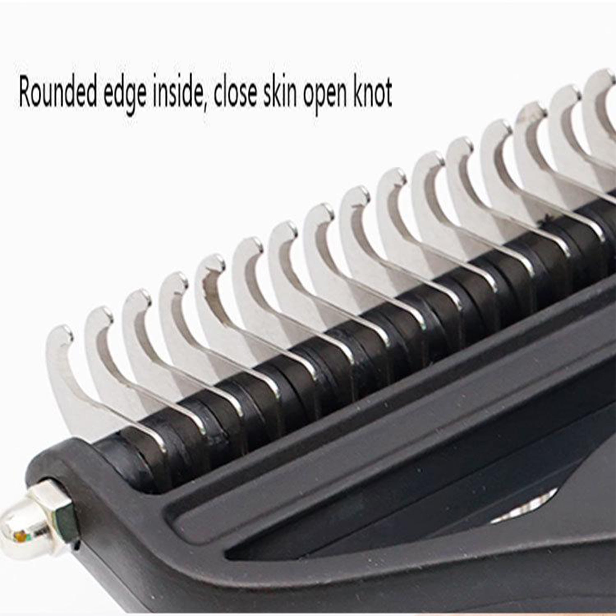 CNNIK Small 2-in-1 Dematting Comb ,small dog brush,dog brushes for grooming small dogs- Compact Dual-Sided Dematting and Fine-Toothed Comb - Effortlessly Remove Tangles for Small Dogs and Cats 4 4f536863 44e0 4a98 93c2 bf538b3b58ad.09e97572cd07cc63dd7e12182b87fad7 - easyishop.co.uk