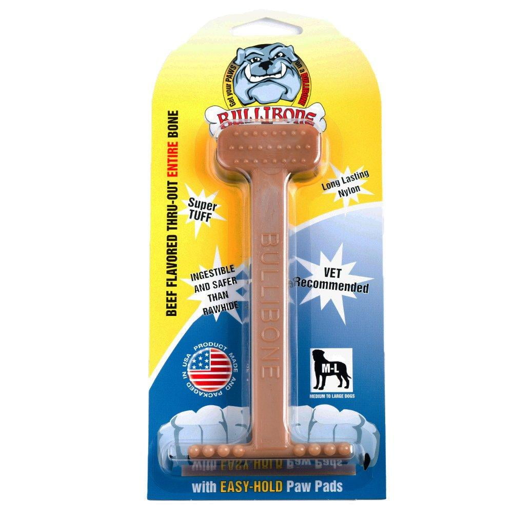 Bullibone Nylon Dog Chew Toy Nylon Bone - Improves Dental Hygiene, Easy to Grip Bottom, and Permeated with Flavor Bacon Small - 2 Pack 45 55fac75a f155 446f a1fc 132a437a52f2.13f6cf4e12252fe557bff12dc3130981 - easyishop.co.uk