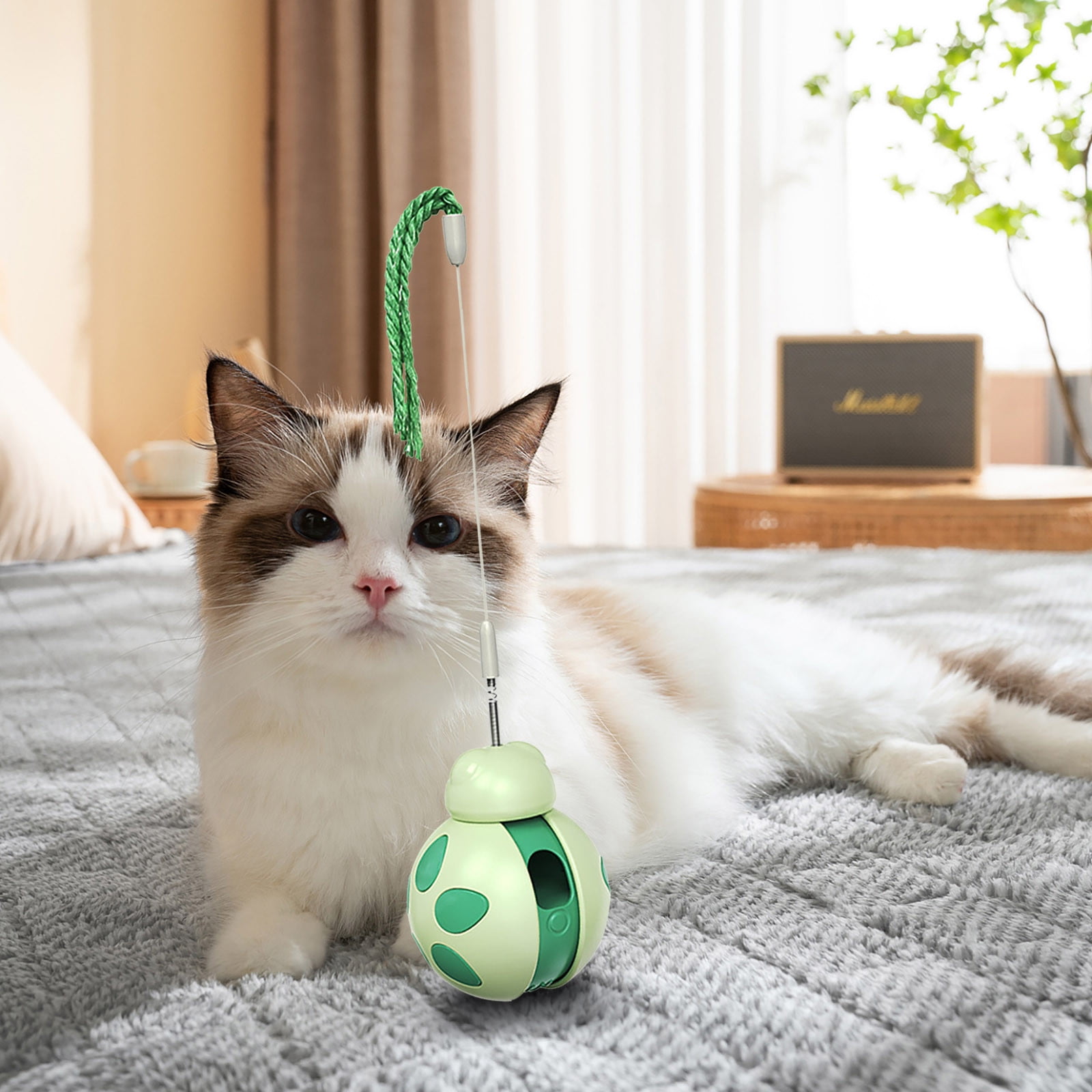 ZKCCNUK Kids Toys Interactive Pet Toy Treat Dispenser Rolling Interactive Pet Ball with Food Spill and Teaser Stick for Boredom Indoor Toys on Clearance 8 58b216b8 ad0a 4f26 b13a b73113248374.a86ce12ea67b6cdc555a14288479045b - easyishop.co.uk