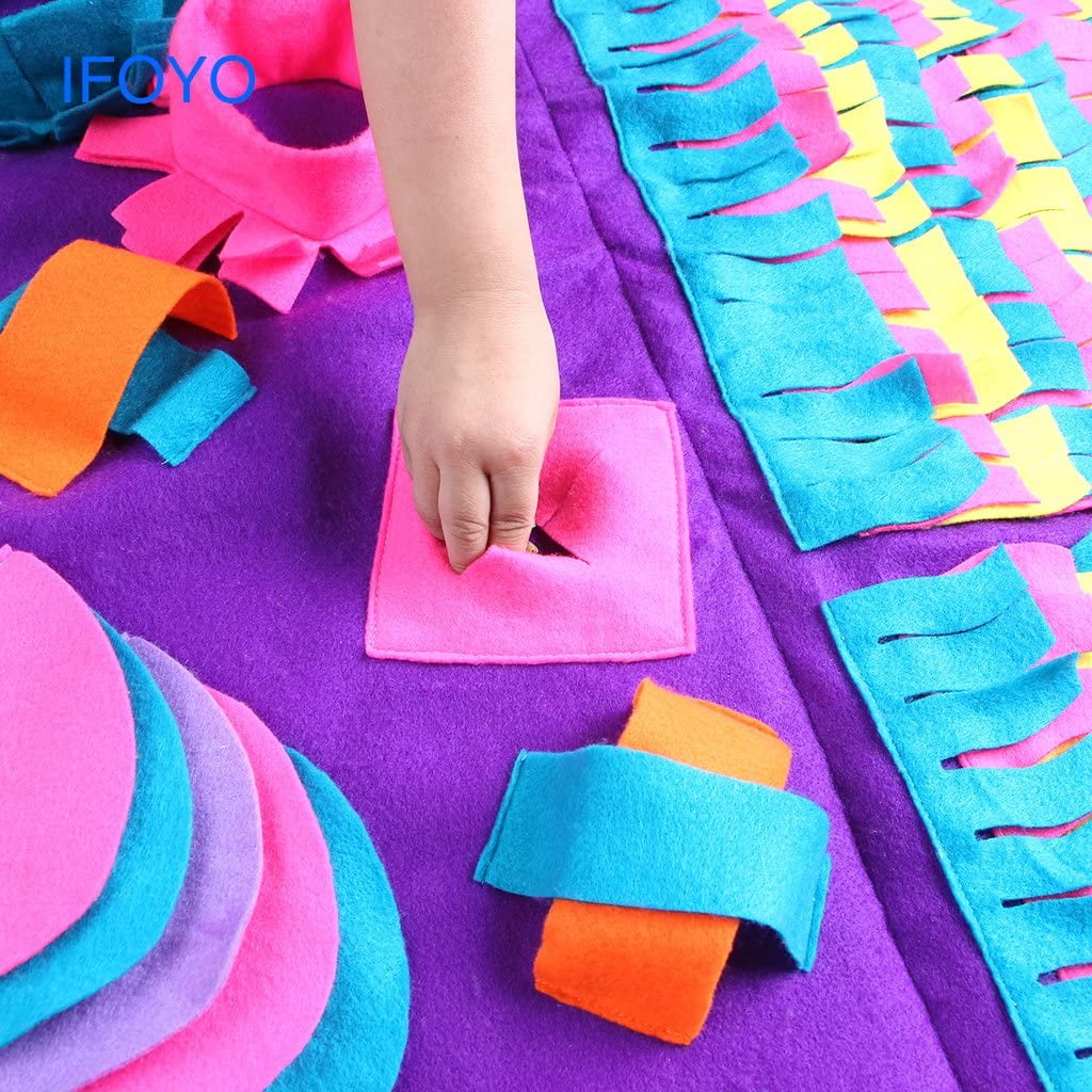 vocheer Snuffle Mat for Dogs, 36" x 36" Nosework Feeding Mat Encourages Natural Foraging Skills 3 59d137ef b5ee 4fa8 9924 fd0a0348fd07.bc656304d982970b0533706d2a8959f1 - easyishop.co.uk
