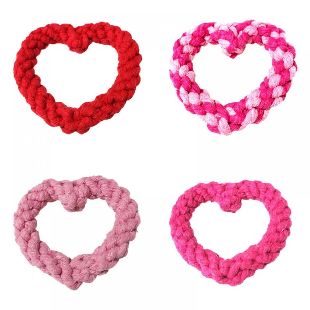 Valentine's Day Heart Shaped Rope Dog Chew Toys Pet Toys for Valentine's Day Dog Supplies 3 6033523b a82f 4b6b 9560 63f85988a02d.ecfe028604bfbfc628ef899e245c657f - easyishop.co.uk