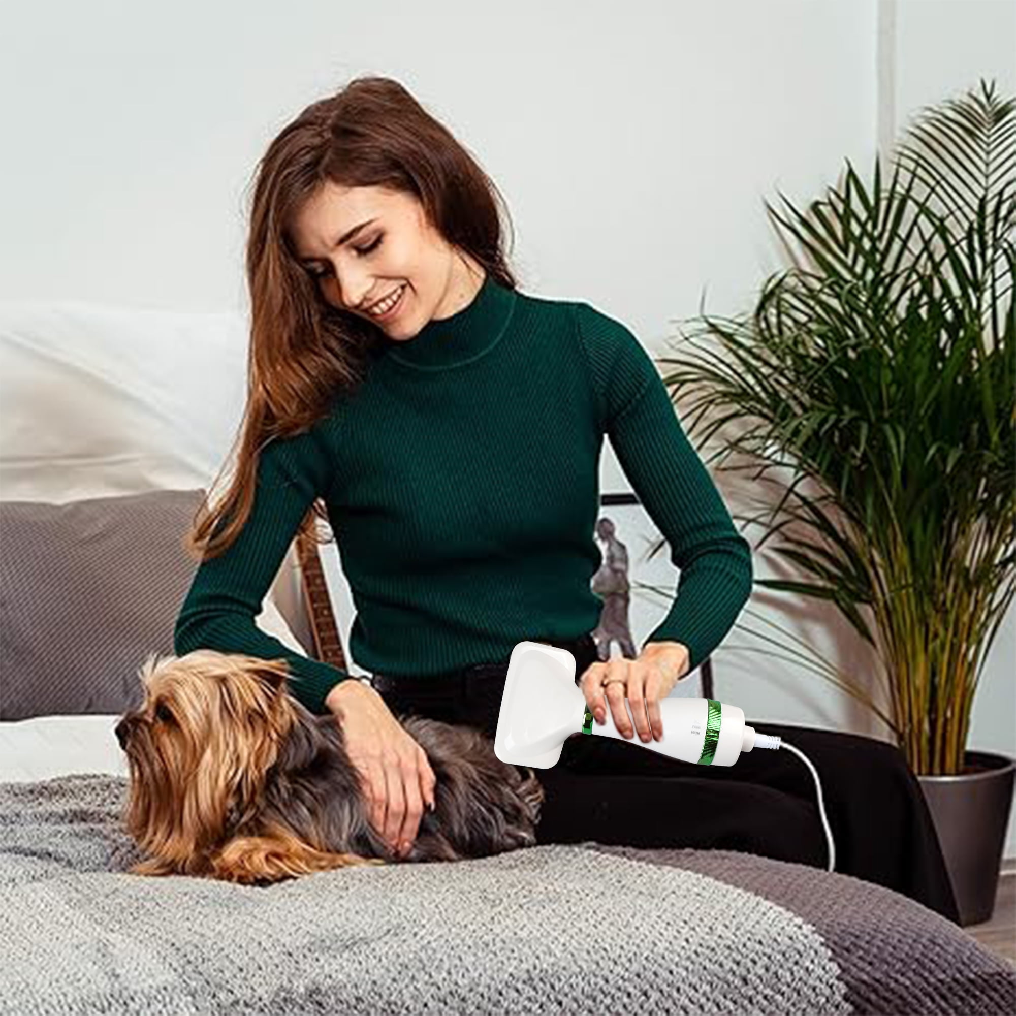 WEPSEN Professional Pet Grooming Dryer Brush for Small and Medium-Sized Dogs and Cats | Portable 2-in-1 Dog Blow Dryer | Adjustable Temperature | Lightweight & Quiet 11 62c43dc1 4f9f 4ae0 a6e7 b49cf4f79b86.1aa7eefae509f9e4f3ab7a3cd1ec7b3d - easyishop.co.uk