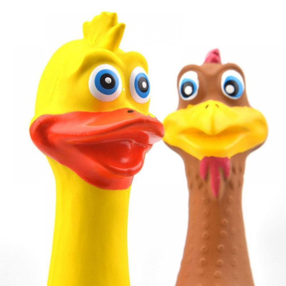 3PCS Rubber Chicken Squeaky Dog Toys for Small, Medium or Large Pet Breeds, Play Fetch, Reduce Separation Anxiety 3 63b85190 ba74 4cd7 b58f 237810fb7c20.e9d705d2b4a19ed07dd760c45cb382da - easyishop.co.uk