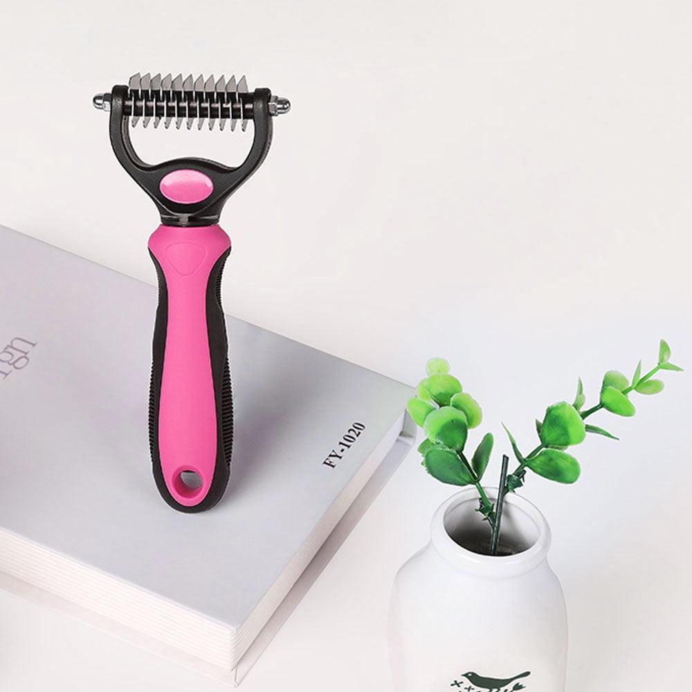 Pet Grooming Brush, Cat Brush, Saoqi Small Double Sided Shedding and Dematting Undercoat Rake Comb for Dogs and Cat Comb Brush Tool Blue 12 64adeb3a 5073 4b81 a965 69480239eeeb.0ecbb5d05884495236981e9889136306 - easyishop.co.uk