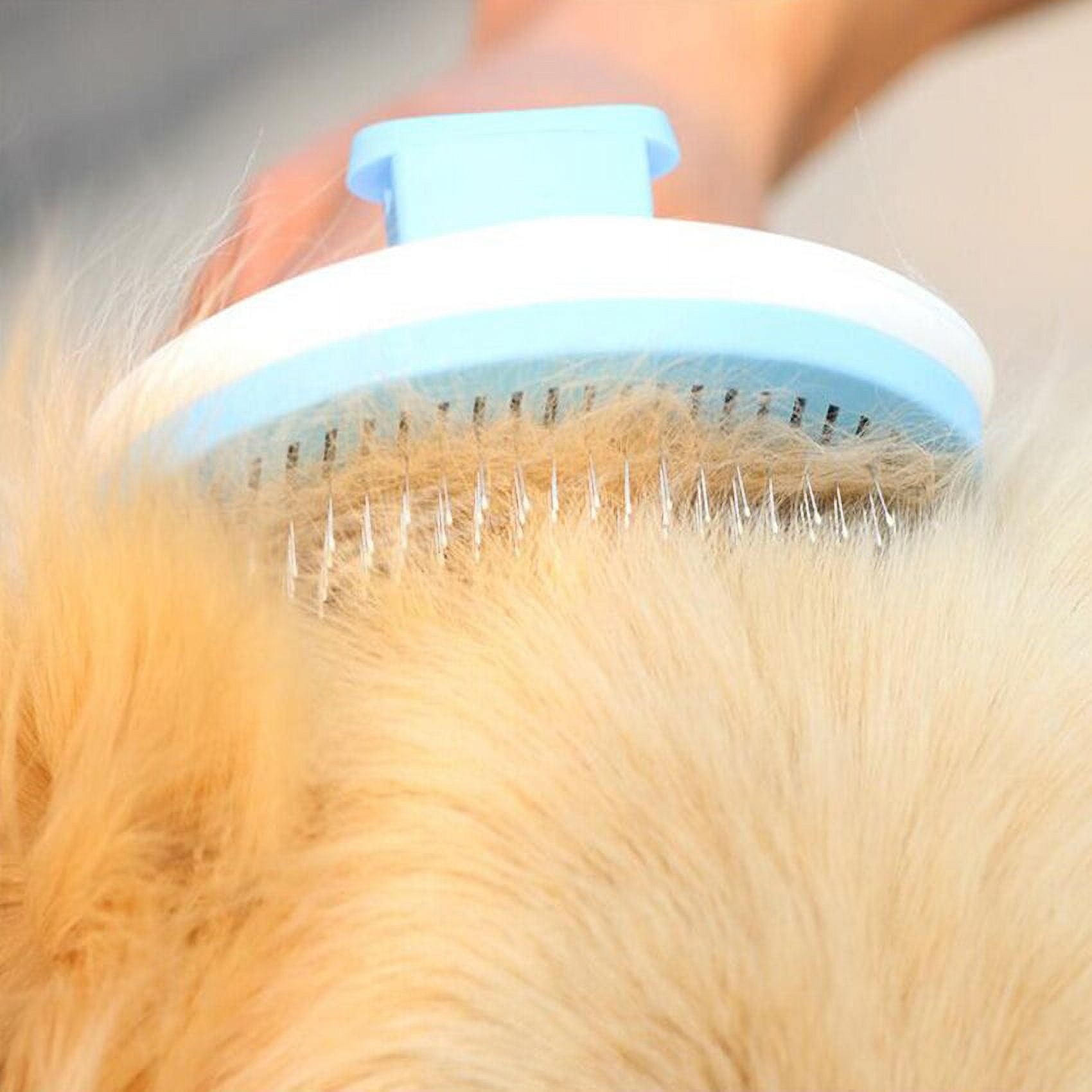 Riklu Dog & Cat Brush, Self Cleaning Slicker Brushe for Shedding and Grooming Removes Loose Undercoat, Mats and Tangled Hair Grooming Comb for Cat Dog Brush Massage 3 66346e8b ce11 4db9 a3ea f391fb7b172e.1a7190fe83aba5b4c9f20ca28dc7478d - easyishop.co.uk