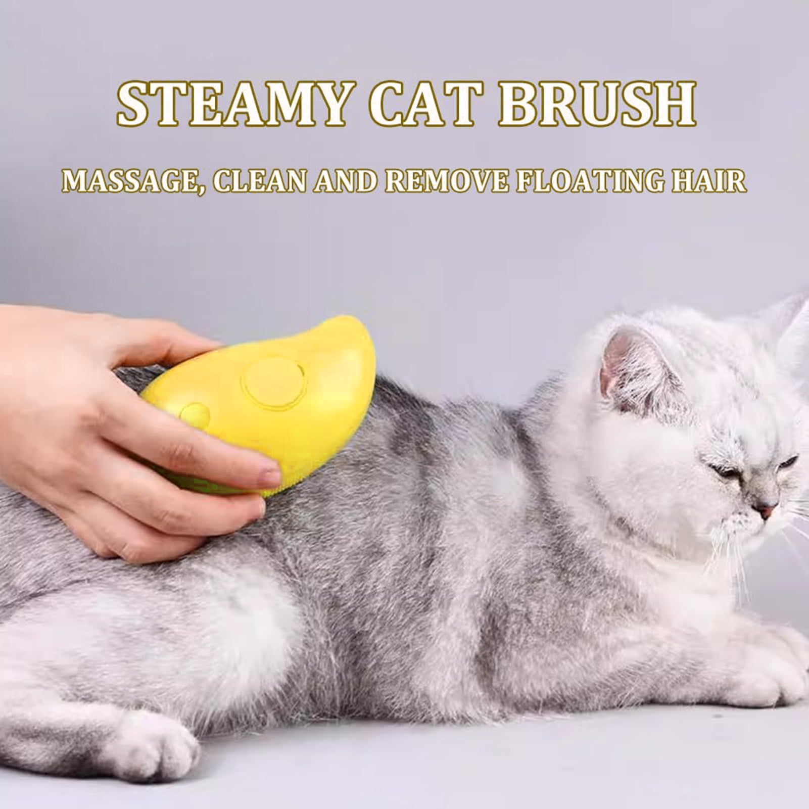 LA TALUS Pet Massage Comb - Versatile Convenient Durable 3-in-1 Self-Cleaning Shedding Brush Steamy Cat Dog Grooming Brush (Yellow and Green) 7 6b2c6388 8aba 4458 a619 d455bfeeb91c.015234385bef3963c27db1d5cec8f5b5 - easyishop.co.uk
