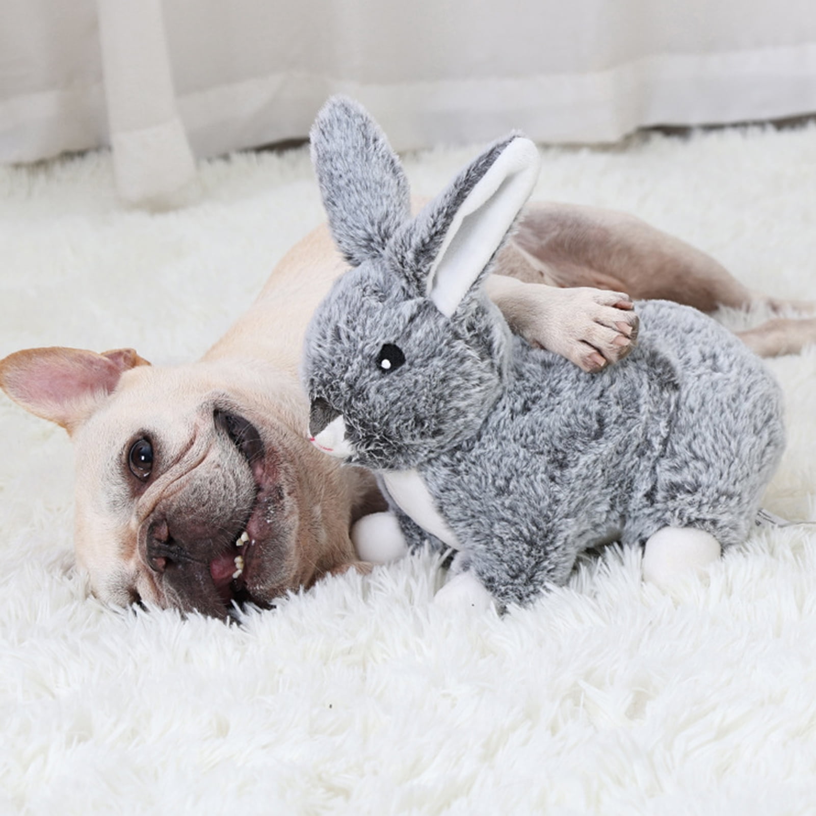 Yirtree Puppy Toy Soft Texture Cute Rabbit Simulate Heartbeat Bite Resistant Interactive Emotional Comfort Washable Pet Puppy Heartbeat Interactive Plush Toy for Daily Use 6 74767498 5d60 4064 b0e5 d520a06786f2.8def55a001625c32c26ec8525eff03a5 - easyishop.co.uk