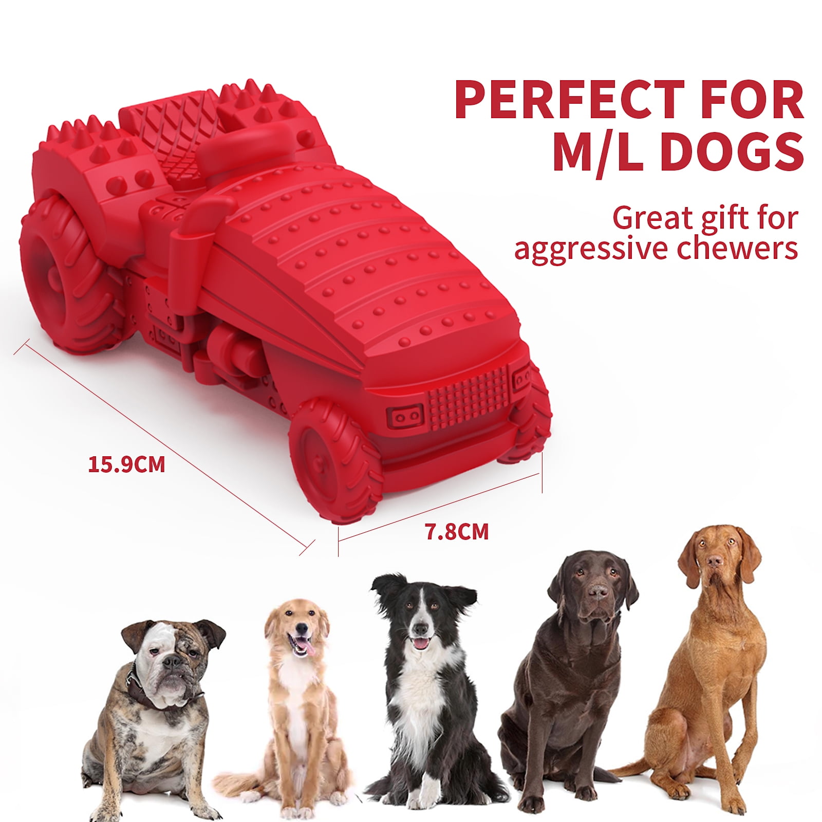 MASBRILL Squeaky Indestructible Durable Dog Chew Toys for Teething Non-Toxic Natural Rubber Interactive Dog Toys 10 75fa89b5 fc2e 4ab9 b75a 0b2eea5ad1f7.9f032682654f59b8bcafac472434991a - easyishop.co.uk