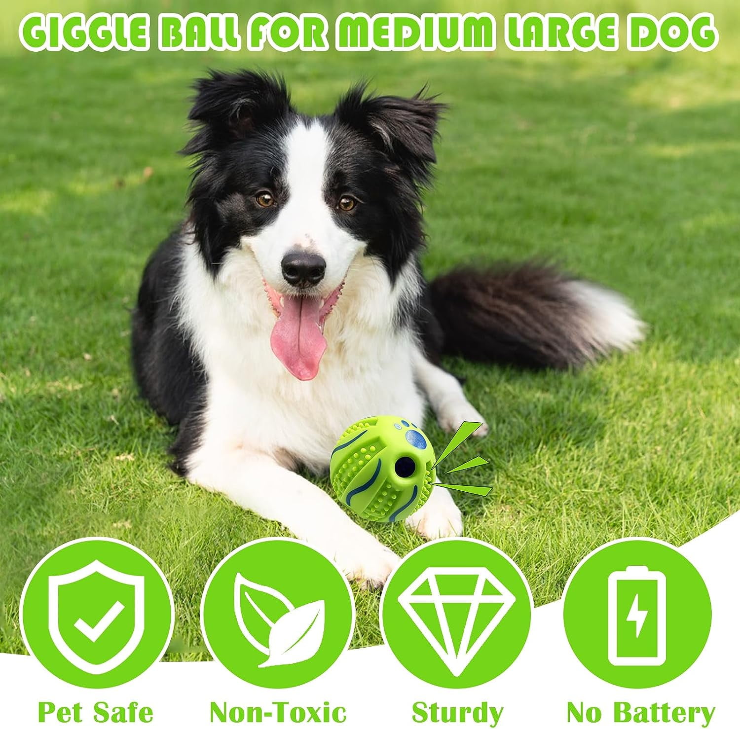 Wobble Giggle Ball for Dogs Spiky Dog Ball Interactive Pet Toy Funny Giggle Sounds Teeth Cleaning Playing Training Herding Balls for Medium Large Dogs Gift 5 76b03bf0 76e9 4ba8 9a0a 988d8c93b4d0.e6b261f2caa8e1688086c7e4d677e106 - easyishop.co.uk