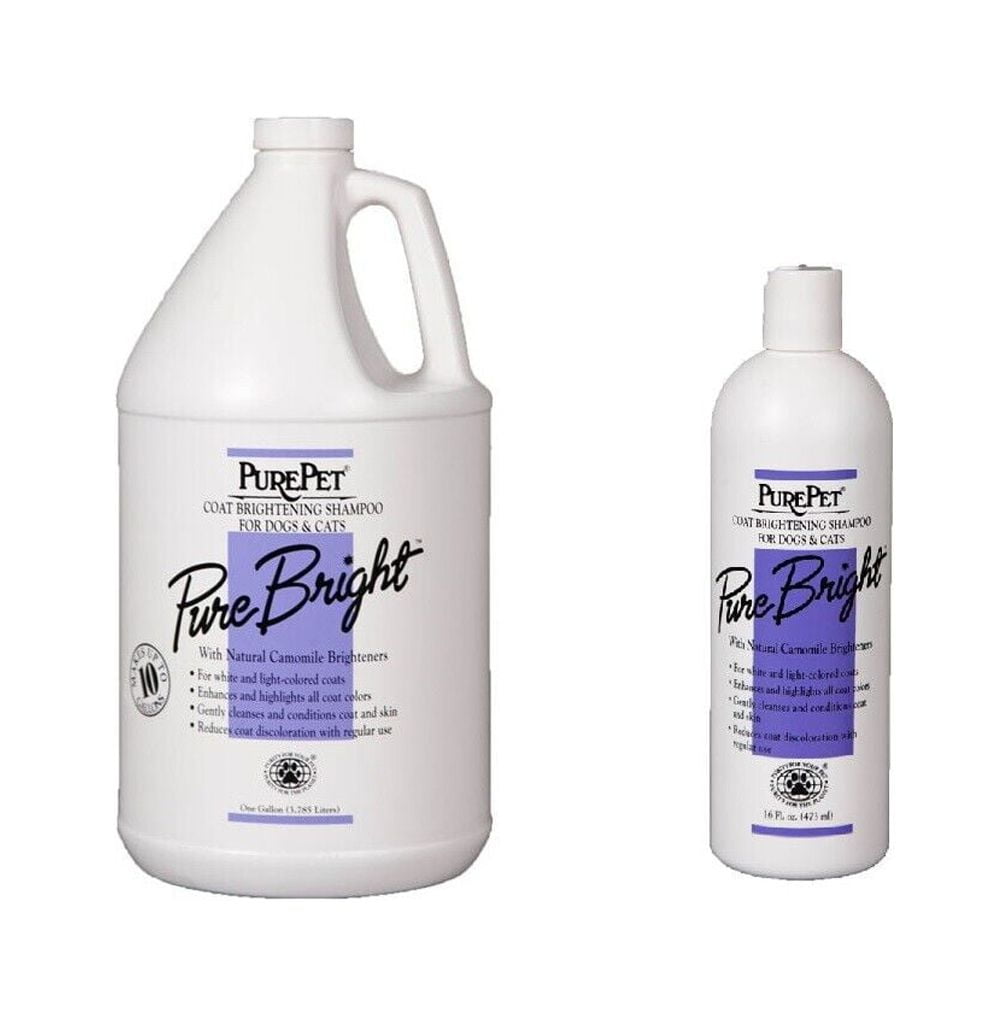 PurePet Pure Bright Whitening Brightening Dog and Cat Shampoo Dilutes 10 to 1 (16 ounce) 3 833389ce 2455 4846 8284 b01284520ecc.75ce887ceee59f6d5416fb0b96f118ac - easyishop.co.uk