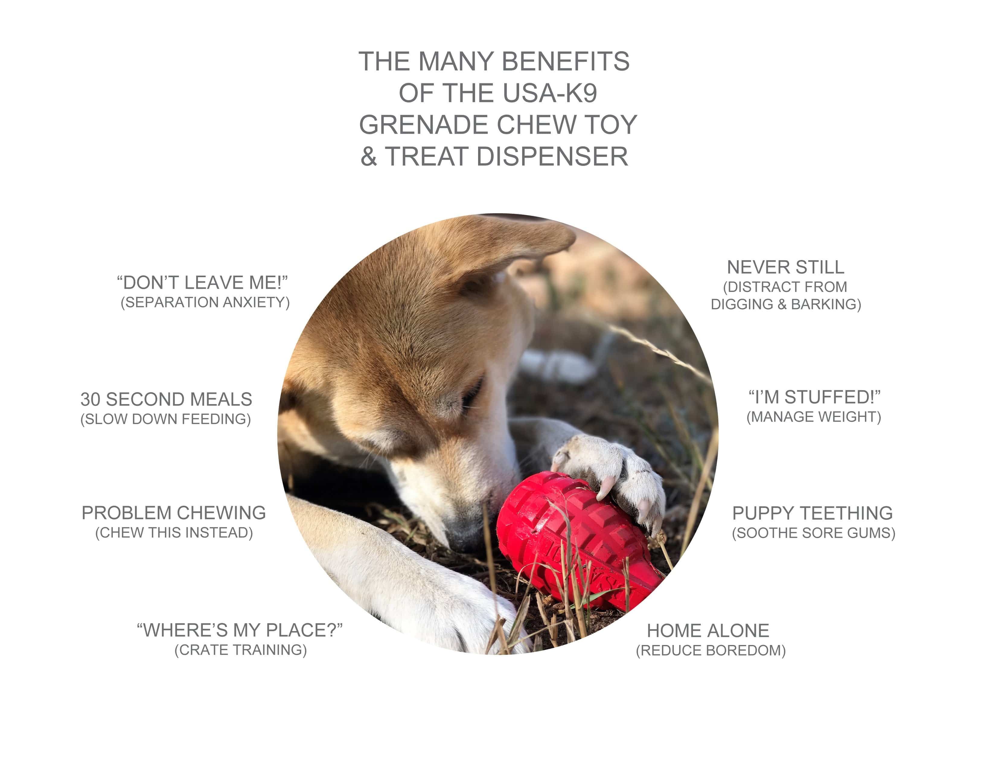 USA-K9 by SodaPup - Grenade Natural Rubber Chew Toy - Treat Dispenser - Slow Feeder - Extra Large - Pink 5 842c00cb 368d 4b4d a6ae 89f177257381.3026913d3cca1e4c76dc194245cd5cfa - easyishop.co.uk