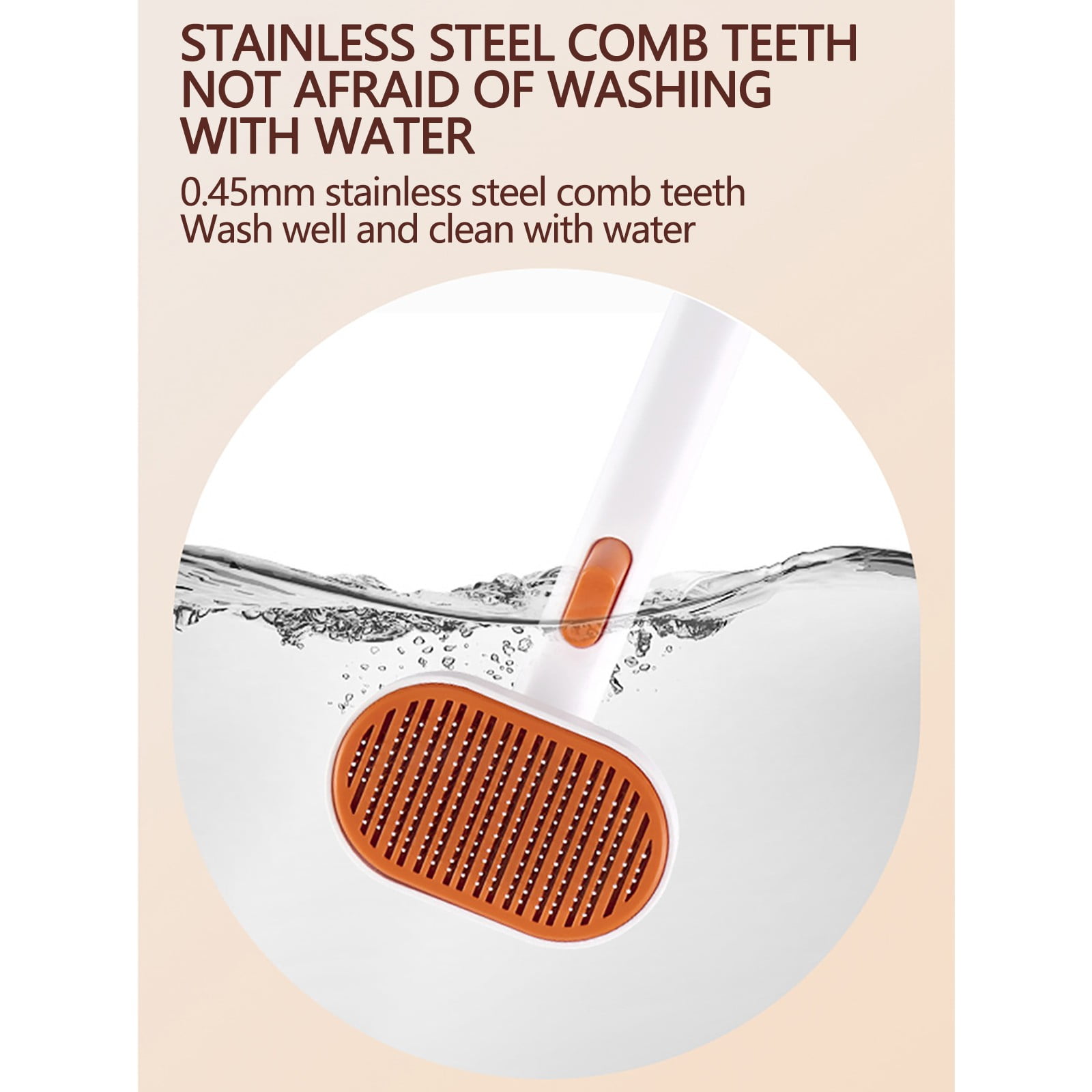 Ampiyan Sales BPA-Free Pet Shedding Brush Pet Comb Shedding Comb Styling And Dog Automatic Fading Grooming Hair Brush Durable Pet Toys Gifts for Dogs Cats, Pet Supplies, Clearance (White) 4 8c2f918a 1e92 4950 90eb c843a76bef09.eaa36b7cadad23c6035addb2316b37e5 - easyishop.co.uk