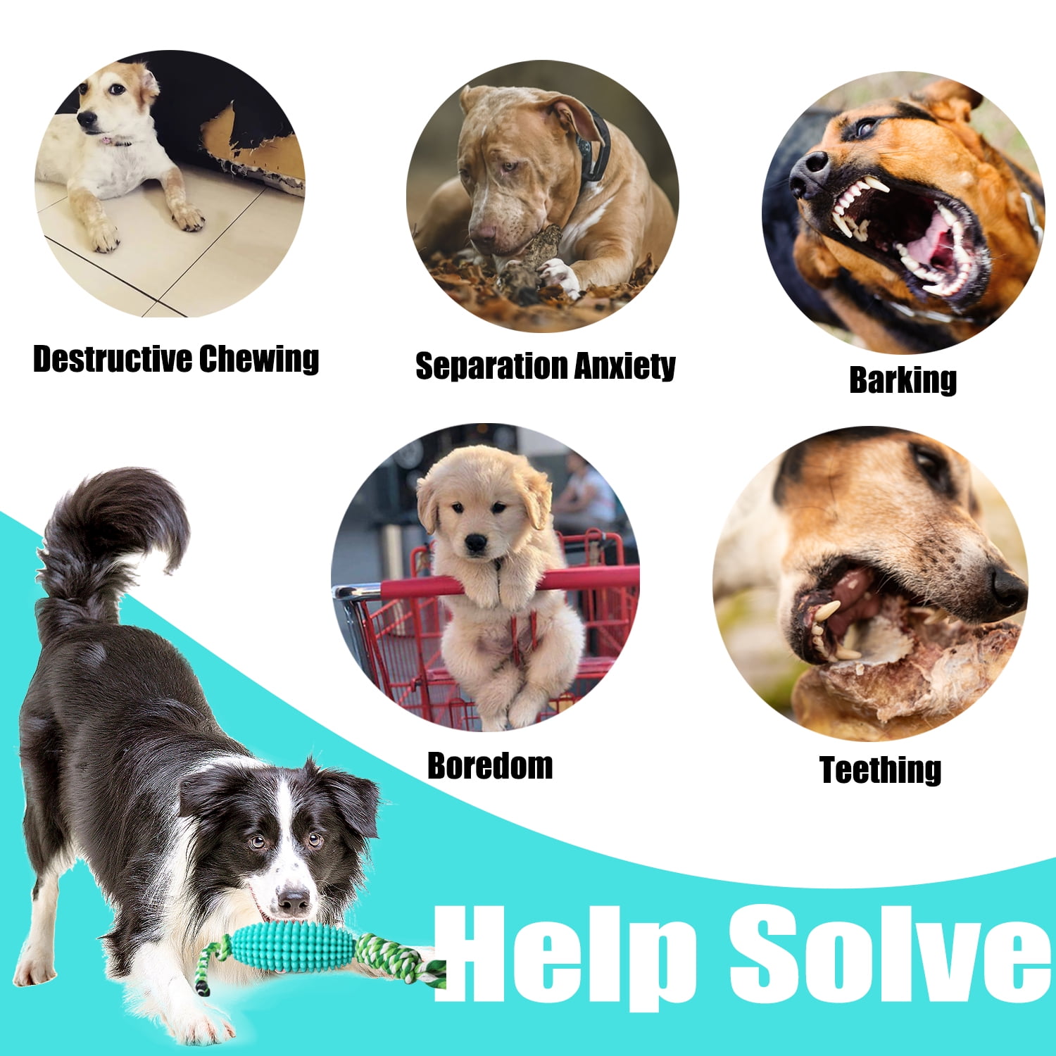 Dog Chew Toys for Aggressive Chewers, Likaty Indestructible Rope Dog Toy Puppy Chew Teething Toys for Large Medium Small Dogs,Yellow 8 91f46ec6 eb0b 49ae 8414 62257bf0c9c2.88ea6da454fd745f44f4d92b3e056281 - easyishop.co.uk
