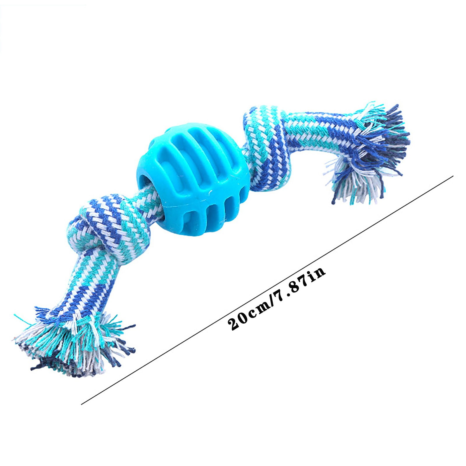 GARENAS Kong Dog Toys Pet Dog Toy Cotton Rope Double Knot Teeth Cleaning Toy Pet Toy Cannot(Blue) 2 9487fd34 68de 4154 8ba4 ff569b4377ca.76c55ee0bfd414f9c215adbf928fd27f - easyishop.co.uk