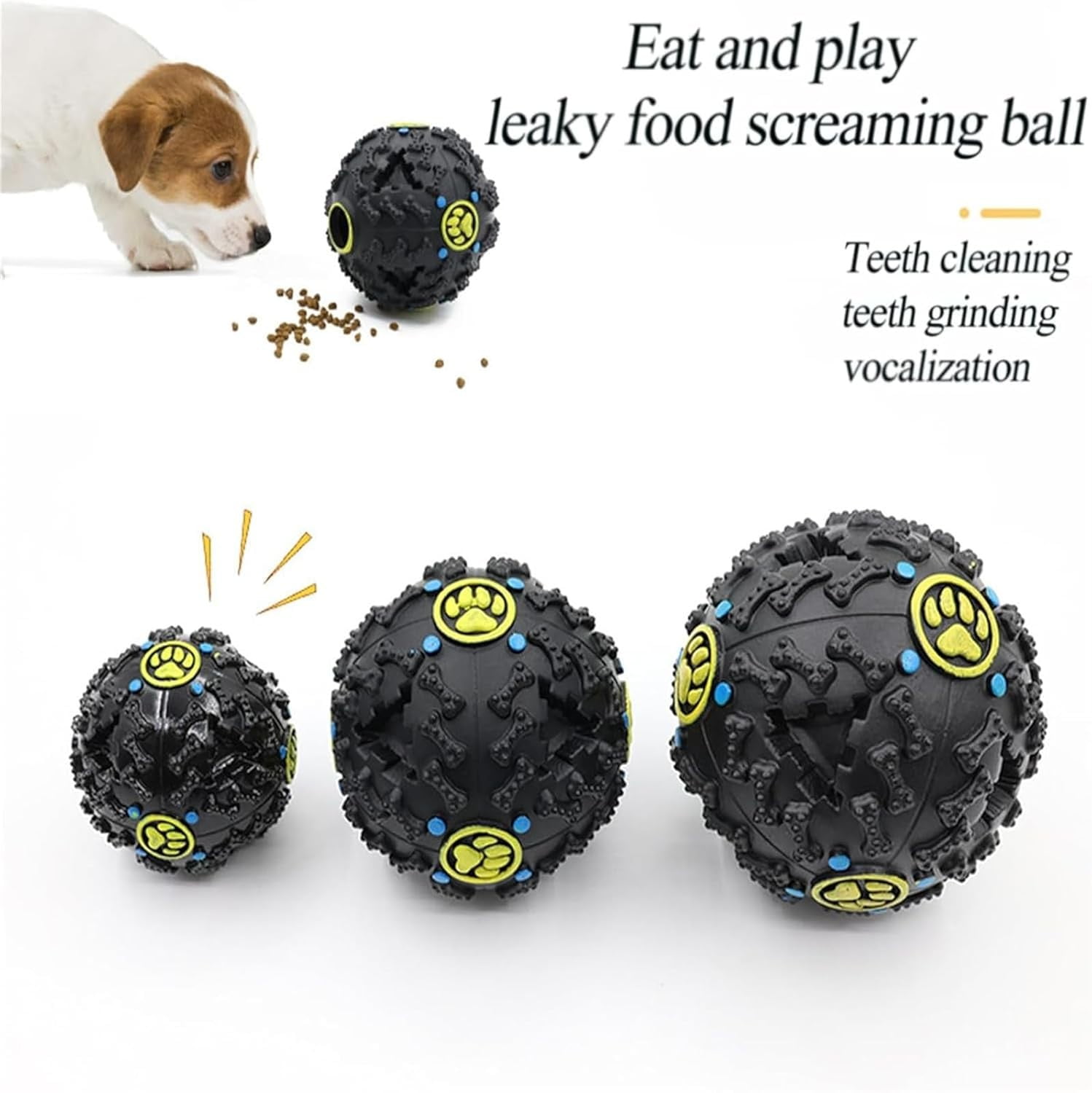 Discount Bonanza,Vetlora Dog Ball Toy Teeth Cleaning Food Dispenser and Boredom Buster Dog Ball for Pets Festive Joy|Rubber,Black,Vsgery 4 980052d6 2ab1 4a47 ba7f 7f002c793e78.11f9ef1cd530aaeb1ea4eb3bb3a539e5 - easyishop.co.uk