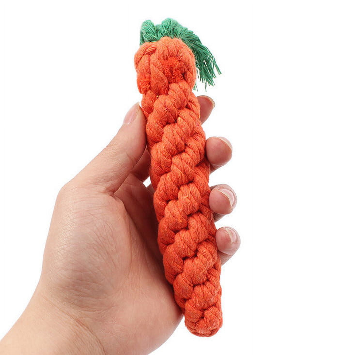 Nlsdqey Pet Others Toy 1 Puppy Chew Long Braided Toys Dog Cotton Carrot 22Cm Rope Pc Pet Others (Orange ) 2 9a365fc9 7b00 48bc 96f5 cc0175431598.ace3764966ee6f7c1d87aea75c2e15b1 - easyishop.co.uk