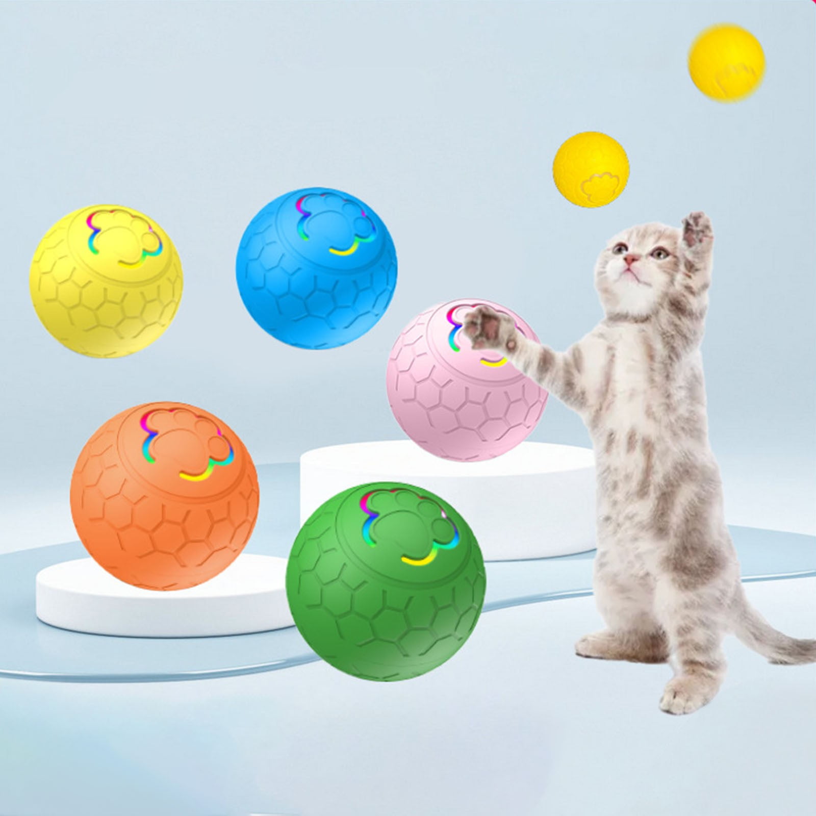 Qinghuai Peppy Pet Ball for Dogs, Dog Interactive Toys Dog Ball,Motion Activate Rolling Ball for Puppy/Small Dogs, Automatic Moving Dog Toy,USB Rechargeable 9 9dc5f82a 0043 4bed be50 12d8840e0f67.85009b13bbd65d588485a37d2f8ee933 - easyishop.co.uk