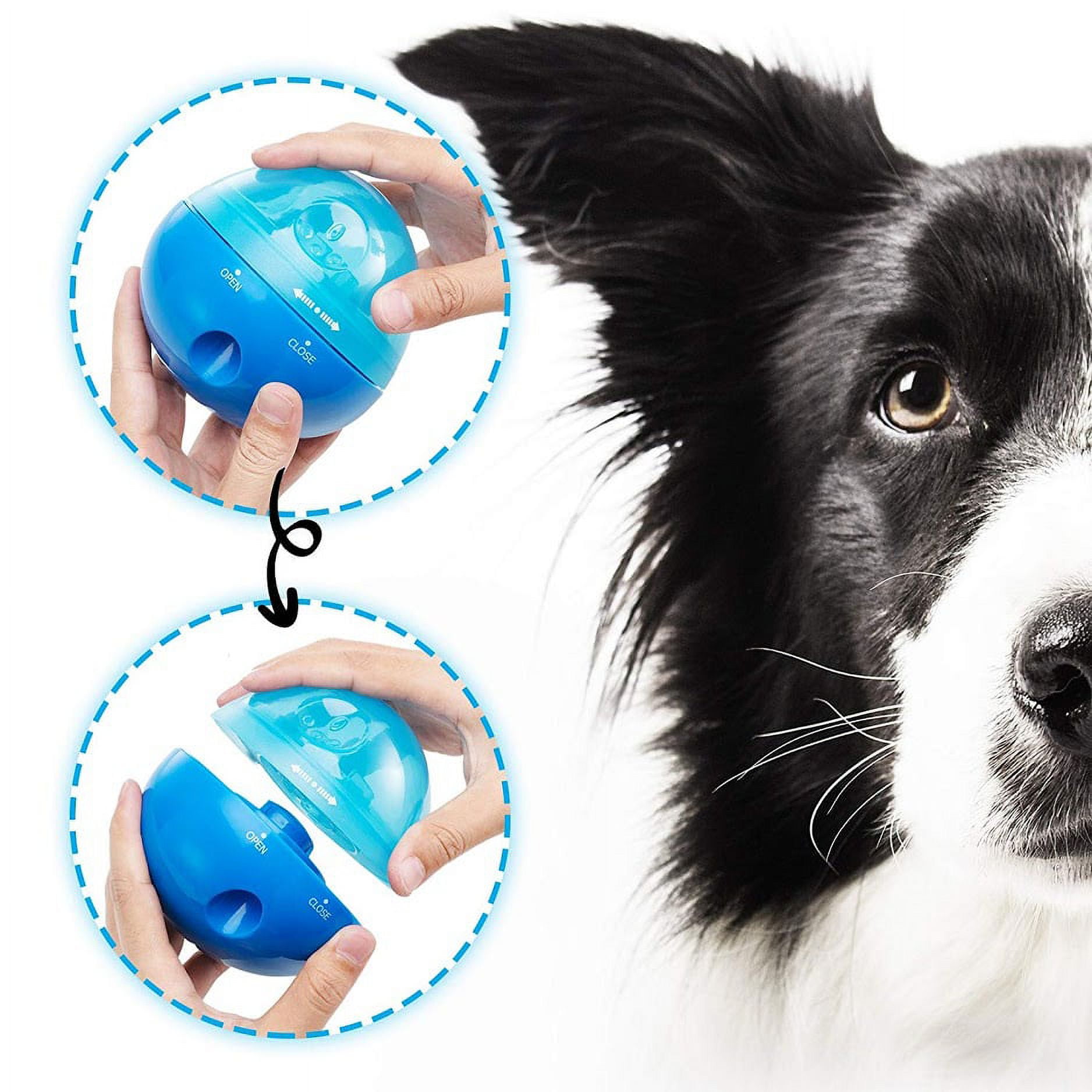 Petfactors Puzzle Treat Ball for Pets, Tumbler Interactive Food Dispensing Ball, Toys for Dogs Cats, Increases IQ and Mental Stimulation (Blue) 2 a0fdbcb1 d45f 46fe 9d8f 6843ea535c13.0280b0c6f586dcd397faba82ccf1a668 - easyishop.co.uk