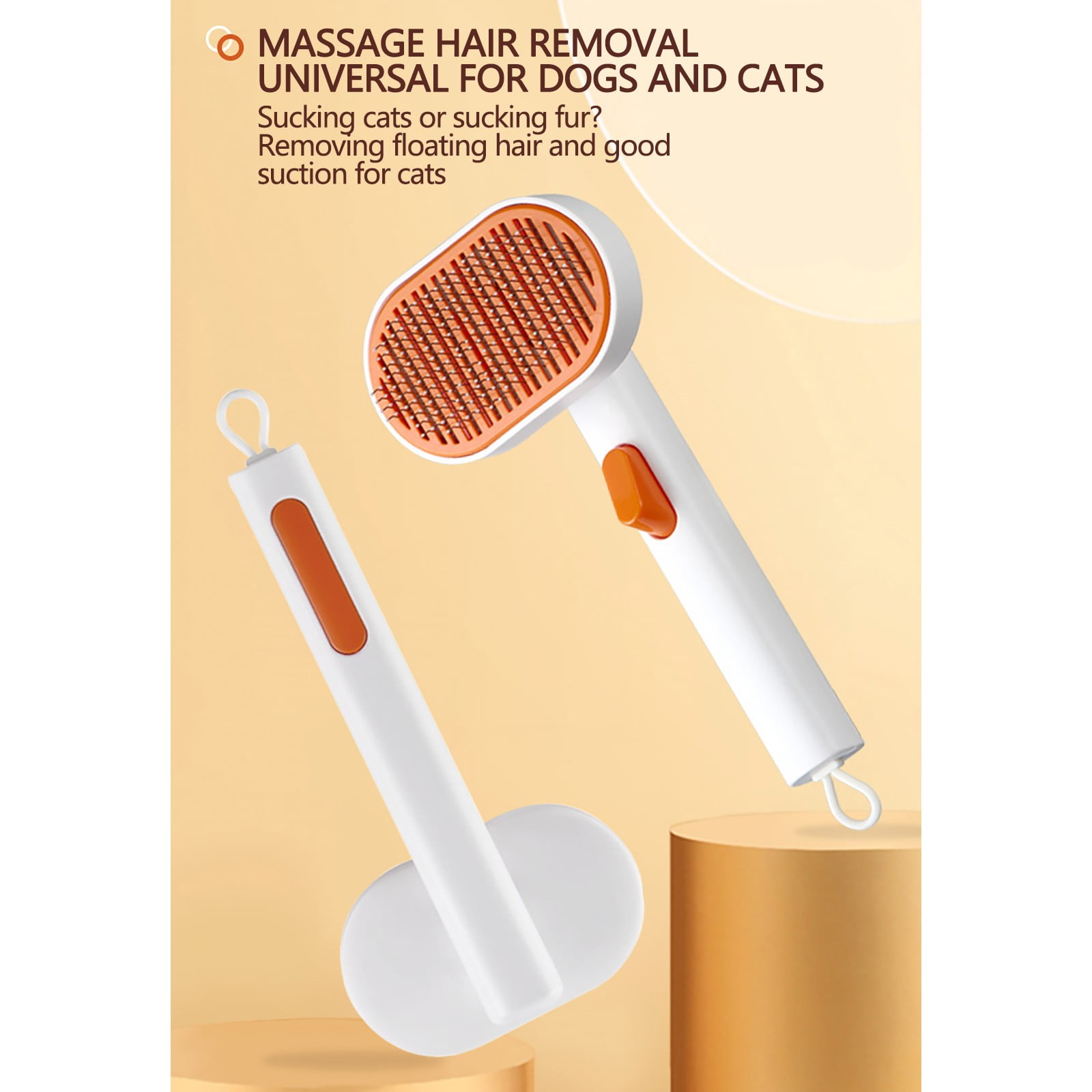 Ampiyan Sales BPA-Free Pet Shedding Brush Pet Comb Shedding Comb Styling And Dog Automatic Fading Grooming Hair Brush Durable Pet Toys Gifts for Dogs Cats, Pet Supplies, Clearance (White) 7 a15e7b06 bce7 44aa b500 edfa39e1d680.02c57c1700da74b1034d280223e3ef90 - easyishop.co.uk