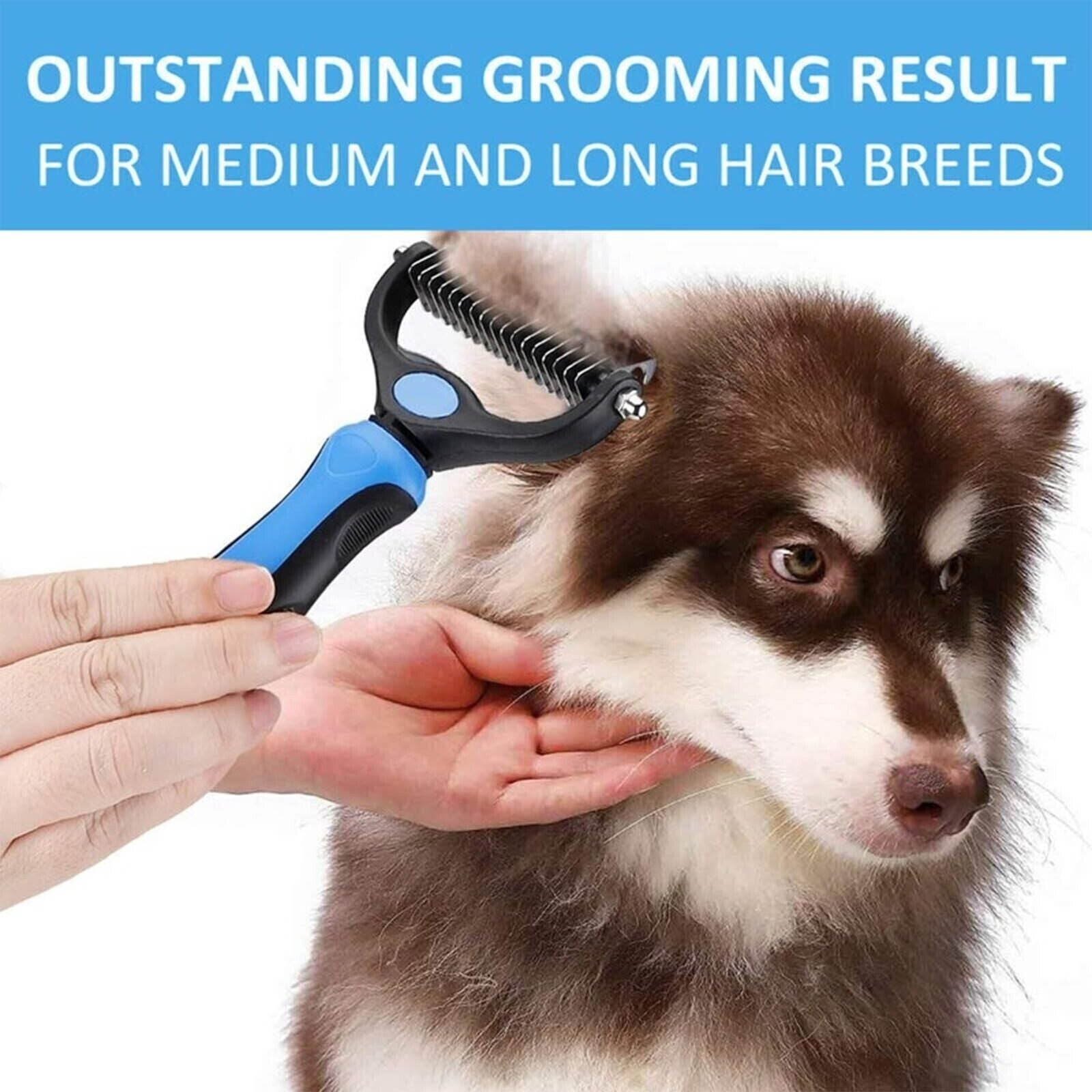 Pet Grooming Brush, Cat Brush, Saoqi Small Double Sided Shedding and Dematting Undercoat Rake Comb for Dogs and Cat Comb Brush Tool Blue 5 a4dd3f32 1cf8 447c 8c49 014f773eae7f.6171b140c847af72529264a06952dcdc - easyishop.co.uk