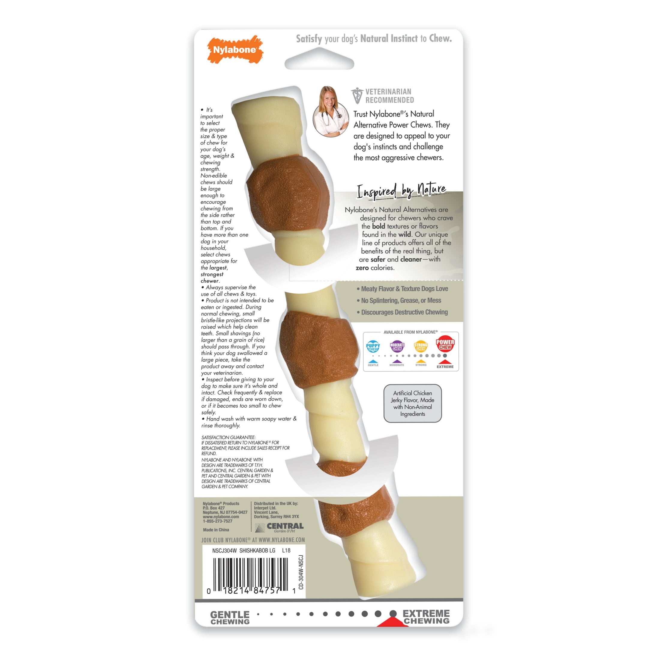 Nylabone Power Chew Shish Kabob Alternative Nylon Dog Chew Toy - Up to 50 lbs. 8 a6dd11d5 7123 4789 a7e3 65f8dd58f1b6.08082c3c9f8e881d230828da2334f071 - easyishop.co.uk