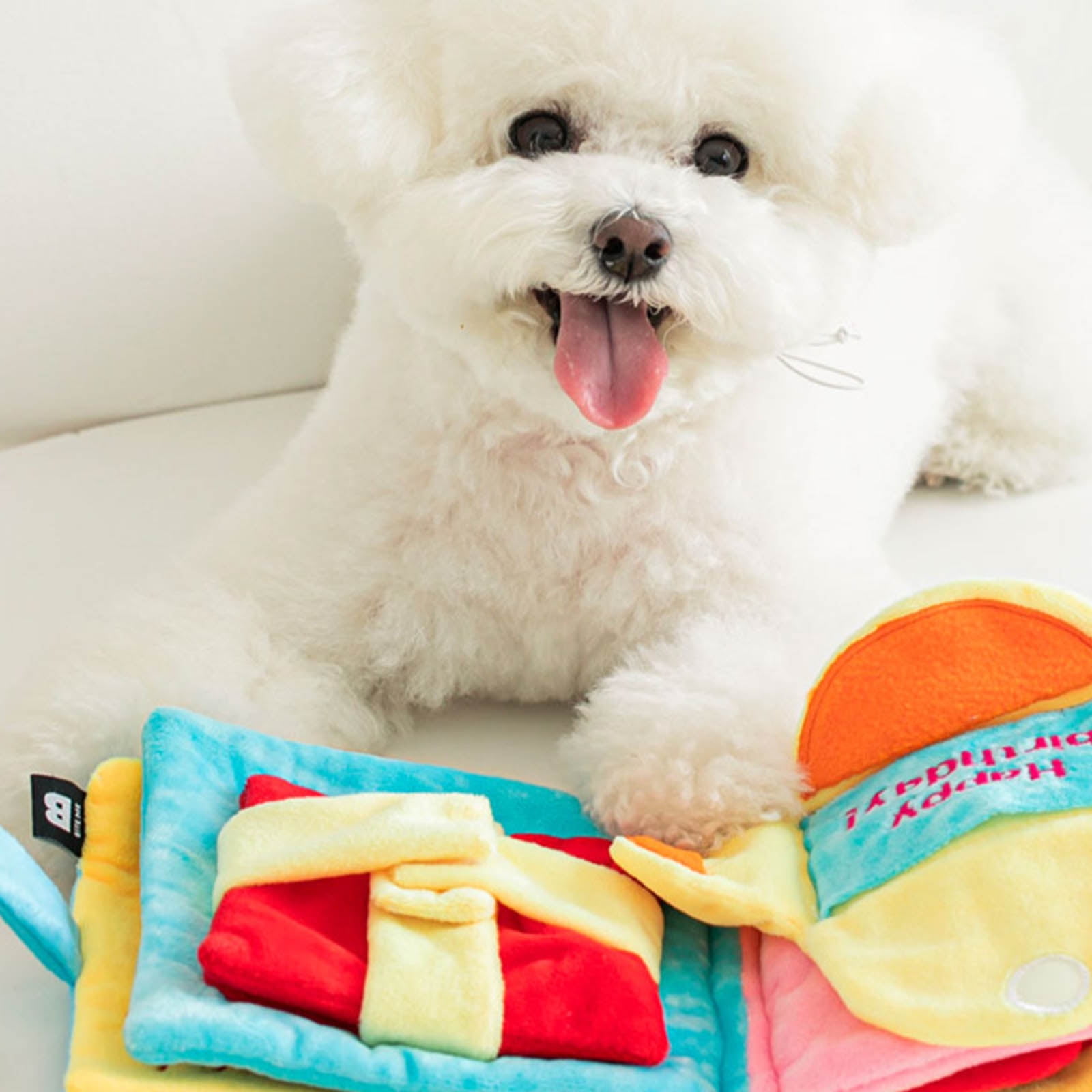 Dog Treat Dispensing Snuffle Toy Stuffed Birthday for Puppy Teething Soft Cute Plush Birthday for Small Medium Dogs 3 af1edb48 2ec4 41fb 95f9 2967d274bcb9.cd994547af29ac9a7035c566d9a92881 - easyishop.co.uk