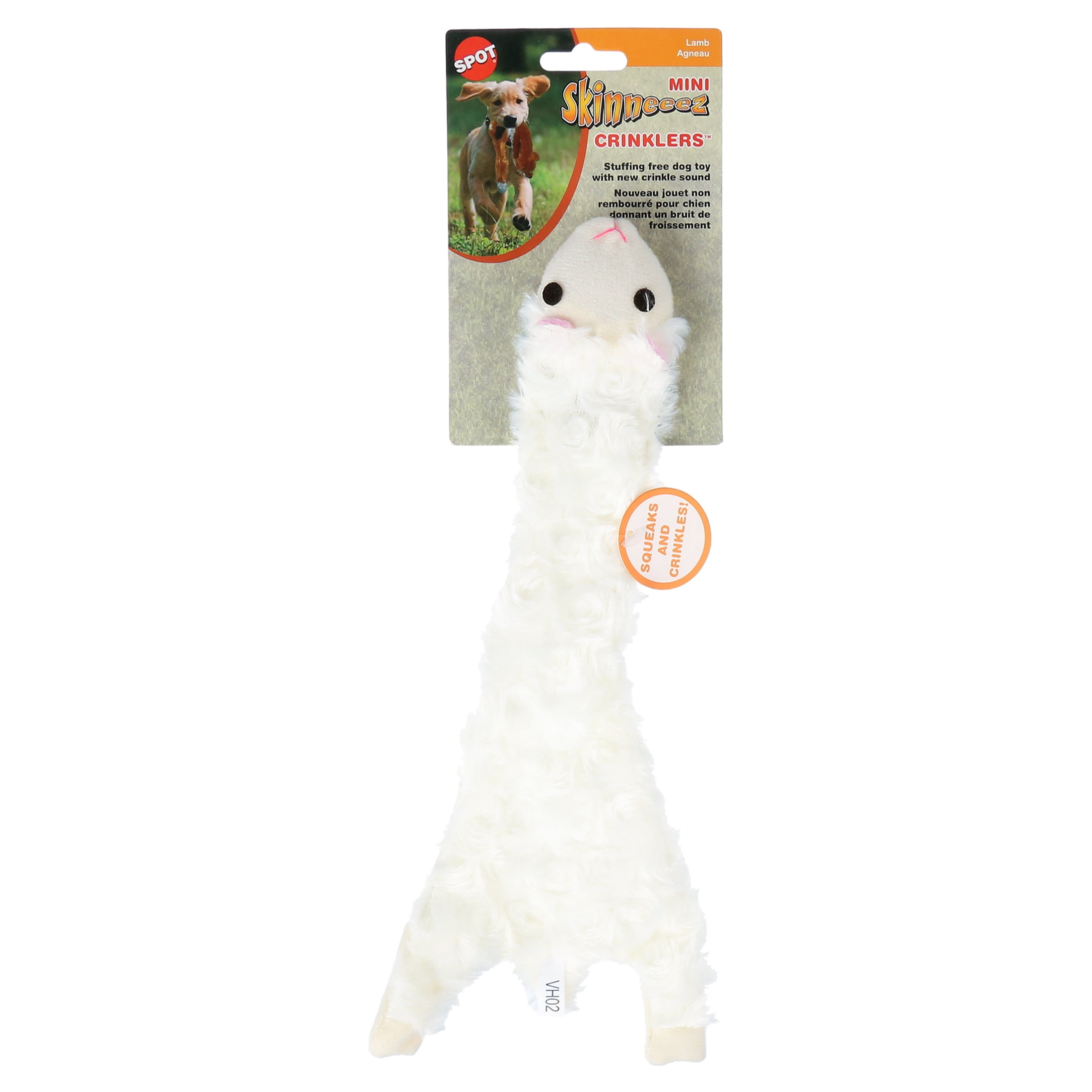 Spot Skinneeez Crinklers Lamb Dog Toy: Stuffing-Free with Crinkle Paper and Squeaker for Extended Play 2 af89605d 37ab 4b55 a772 73121bed6060.bc1208cf2a2e1e0b7cf31b27c5837d39 - easyishop.co.uk