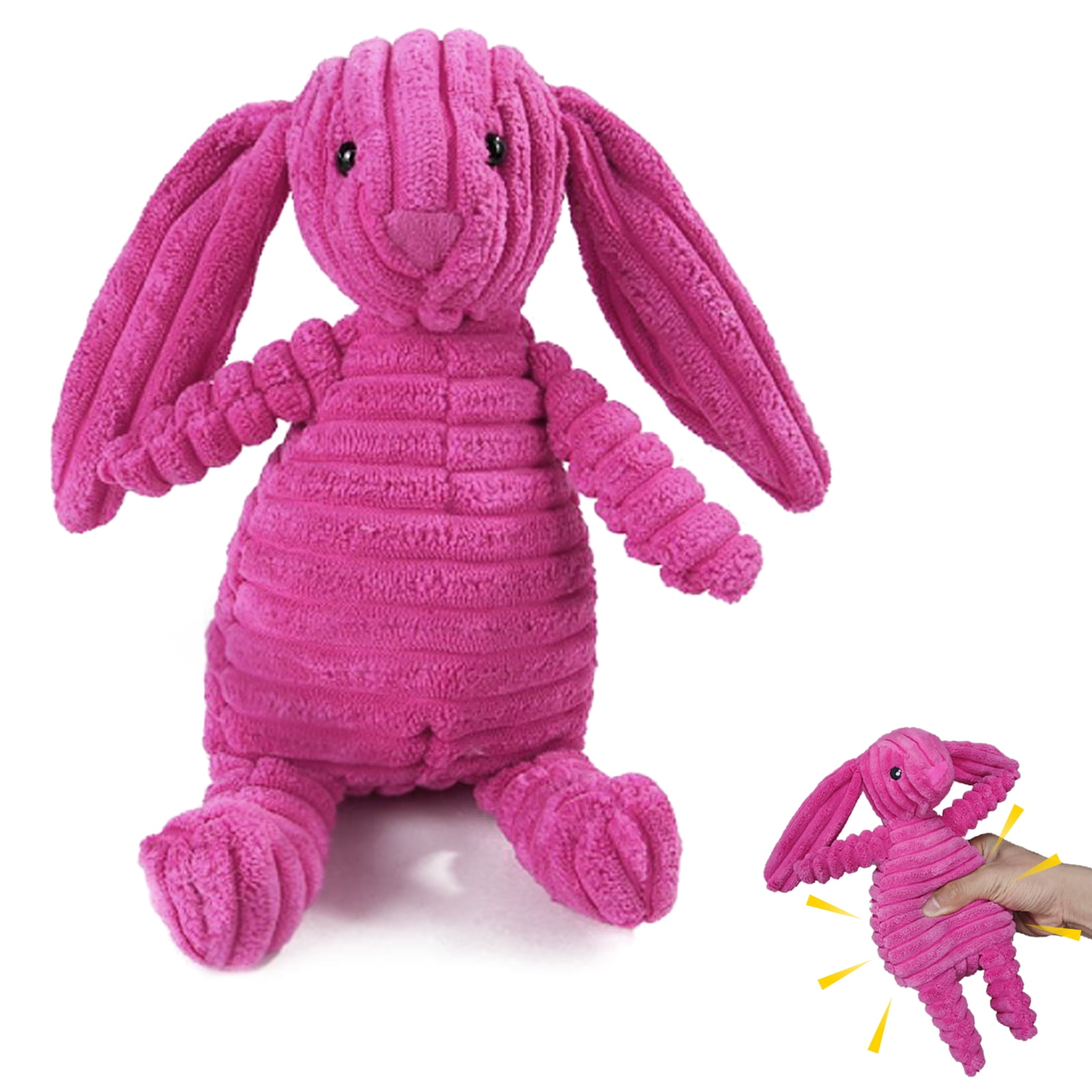 BOZLUN Dog Plush Toys Pets Rabbit Squeak Toy for Medium Large Dogs, Green, 9" 8 BOZLUN Dog Plush Toys Rabbit Squeak Toy for Medium Large Dogs Rose red 6 8d91edb5 0de9 4816 a5de 8b832a6d25e5.4c3c63d0a7f3126c4d497c80e0d52685 - easyishop.co.uk