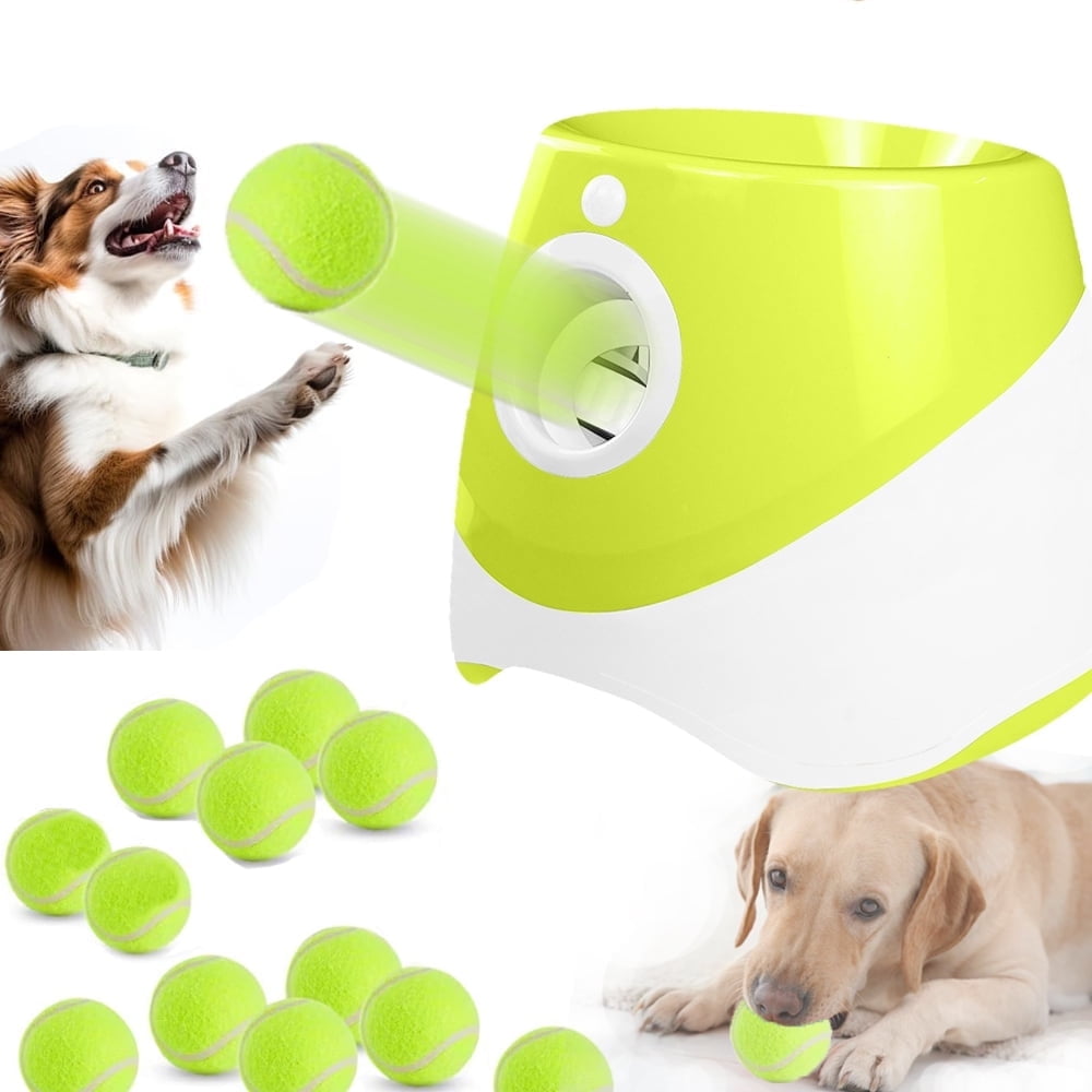 Ball Thrower for Dogs,Interactive dog fetch machine,Automatic Tennis Ball Launcher with 12 Tennis Balls,Dog Ball Thrower Machine with 10-30Ft 3 Launching Distance,for Small Dogs Indoor & Outdoor 8 Ball Thrower Dogs Interactive dog fetch machine Automatic Launcher Dogs 12 Tennis Balls Dog Machine 10 30Ft 3 Launching Distance for Small Indoor Out f9fc7230 ef1b 4972 991b ae207d097ffd.cebff00405a8252ef6f6653226a3cb9f - easyishop.co.uk