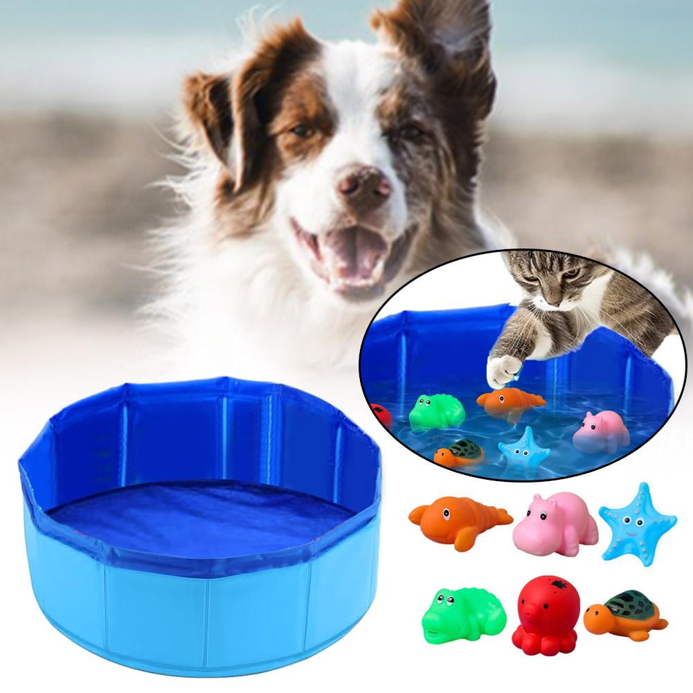 Blarkrus Dog Pool, Foldable Pet Pool, Small Portable PVC Dog Swimming Pool,Plastic Anti-Slip Bathing Tub Swimming Pool with Fish-Water Cat Toys,Interactive Cat Toys for Indoor Cats Self Play 1 Blarkrus Dog Pool Foldable Pet Pool Small Portable PVC Dog Swimming Pool Plastic Anti Slip Bathing Tub Swimming Pool Fish Water Cat Toys Interactive bf588e56 9155 429e ba67 f104cffd352a.173f1eb73b59891461102054d3b9b424 - easyishop.co.uk