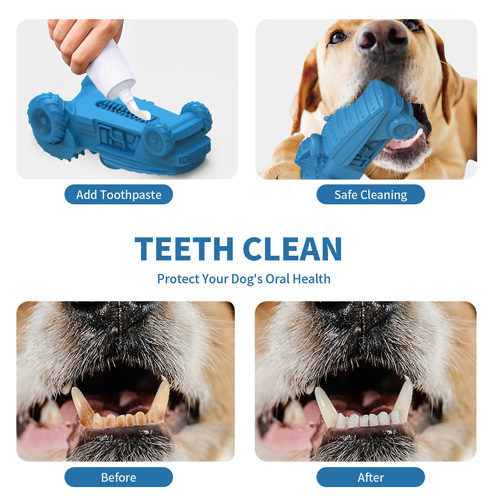 MASBRILL Squeaky Indestructible Durable Dog Chew Toys for Teething Non-Toxic Natural Rubber Interactive Dog Toys 4 b0dc2537 c536 4d99 ba76 77c1b308aeaa.f0de53296182b8b5428865f5f77e031d - easyishop.co.uk