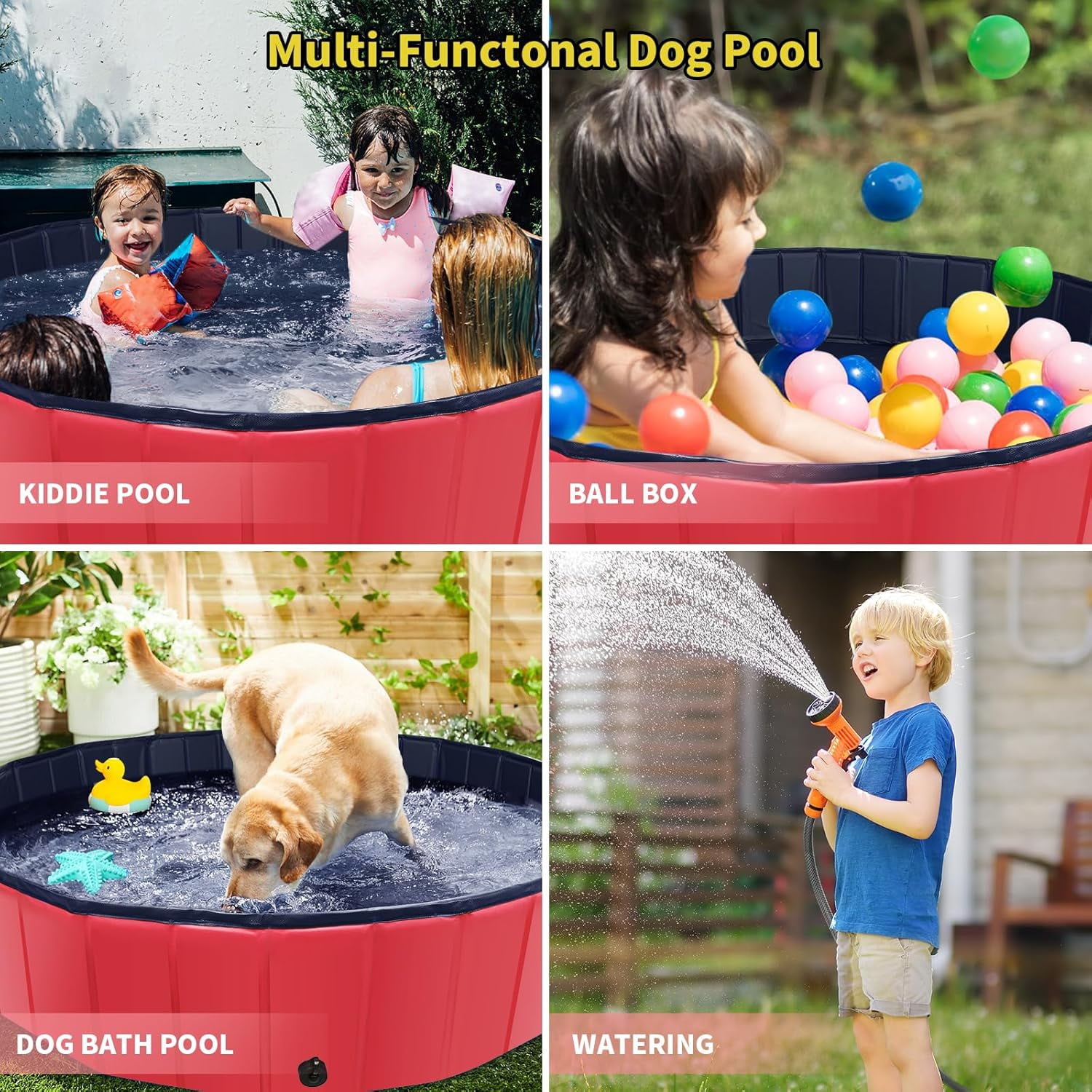 Foldable Dog Pool, 63" x 12" Kiddie Pool with Hard Plastic, Non-Slip Dog Bath Tub for Outdoor Backyard, Collapsible Dog Swimming Pool for Kids Dogs Pets (Blue) 9 b69a2bf7 f35d 4a07 a4d5 484e08edce78.6d7c4d37afa3025bf186763c2b87fbc3 - easyishop.co.uk
